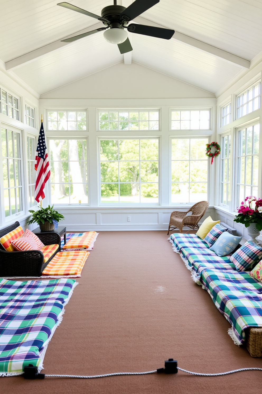 Memorial Day Sunroom Decorating Ideas 13