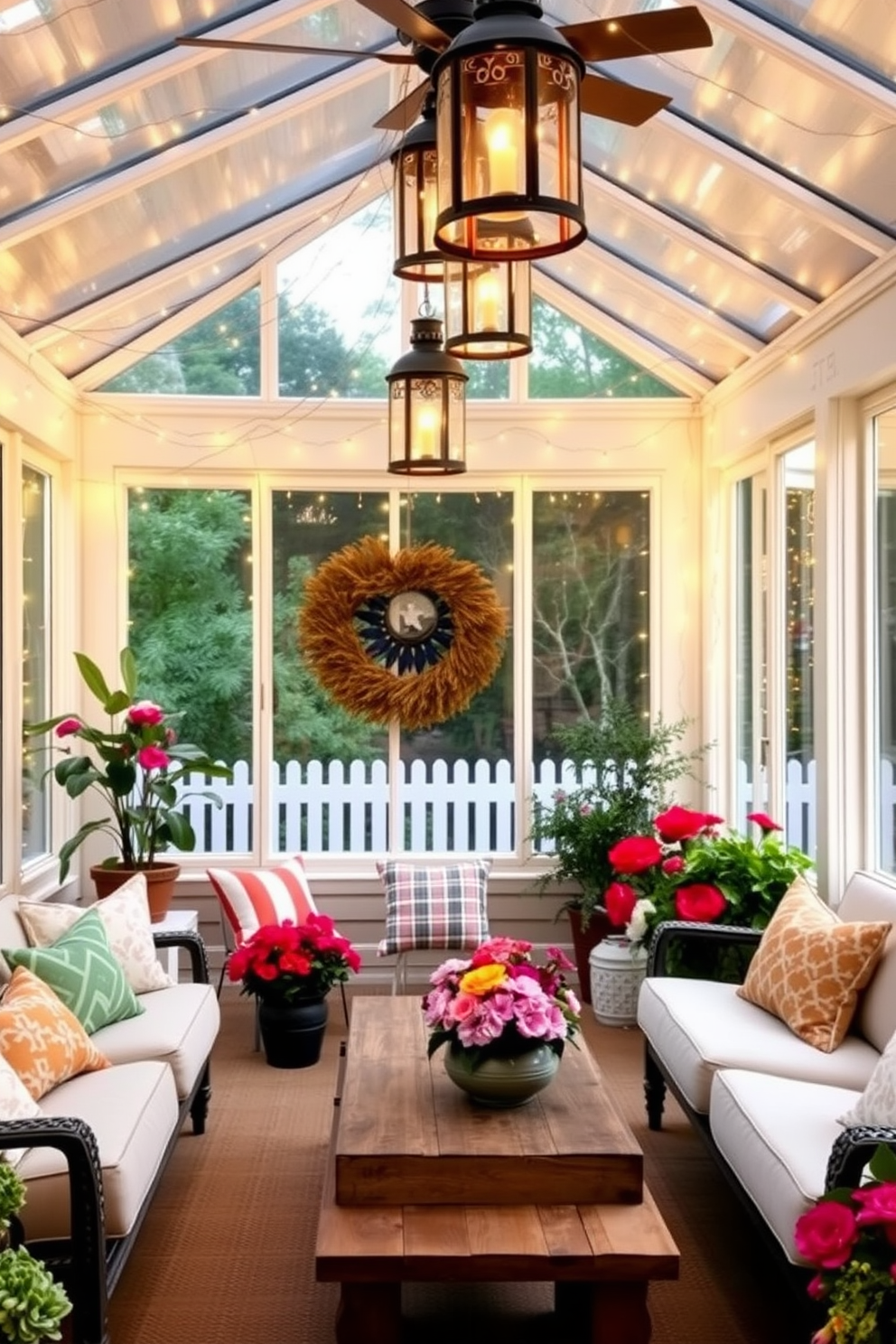 Memorial Day Sunroom Decorating Ideas 14