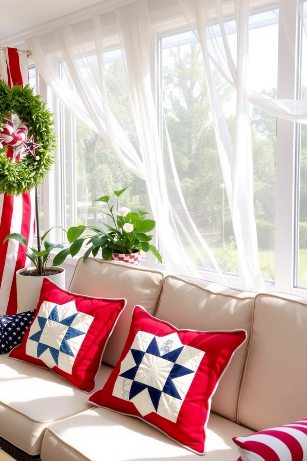 Memorial Day Sunroom Decorating Ideas 17