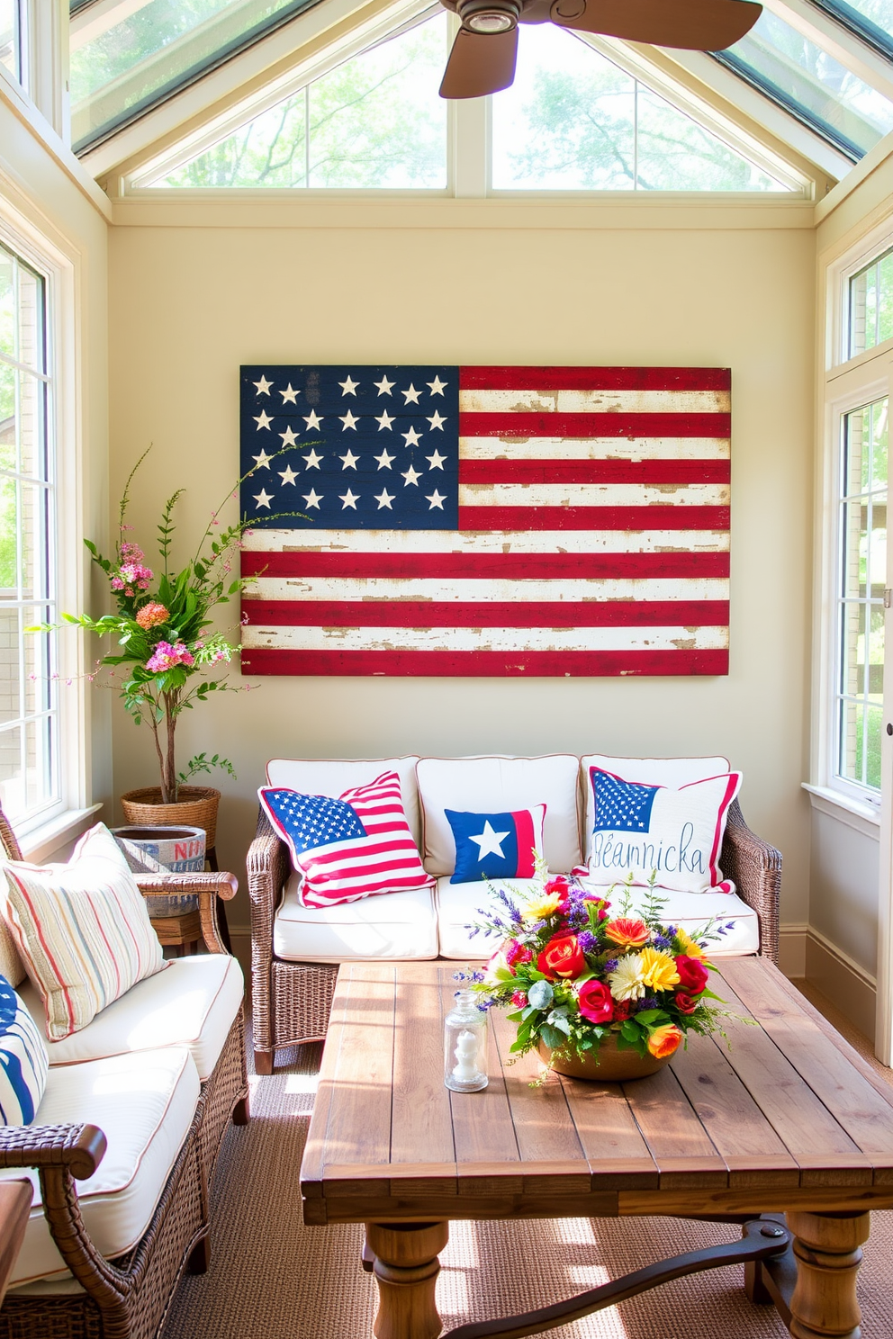 Memorial Day Sunroom Decorating Ideas 2