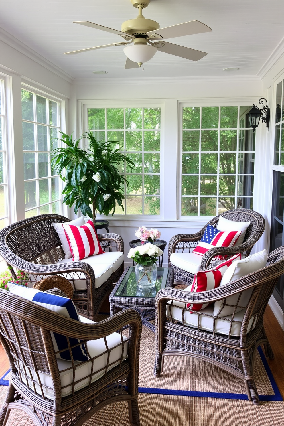 Memorial Day Sunroom Decorating Ideas 24