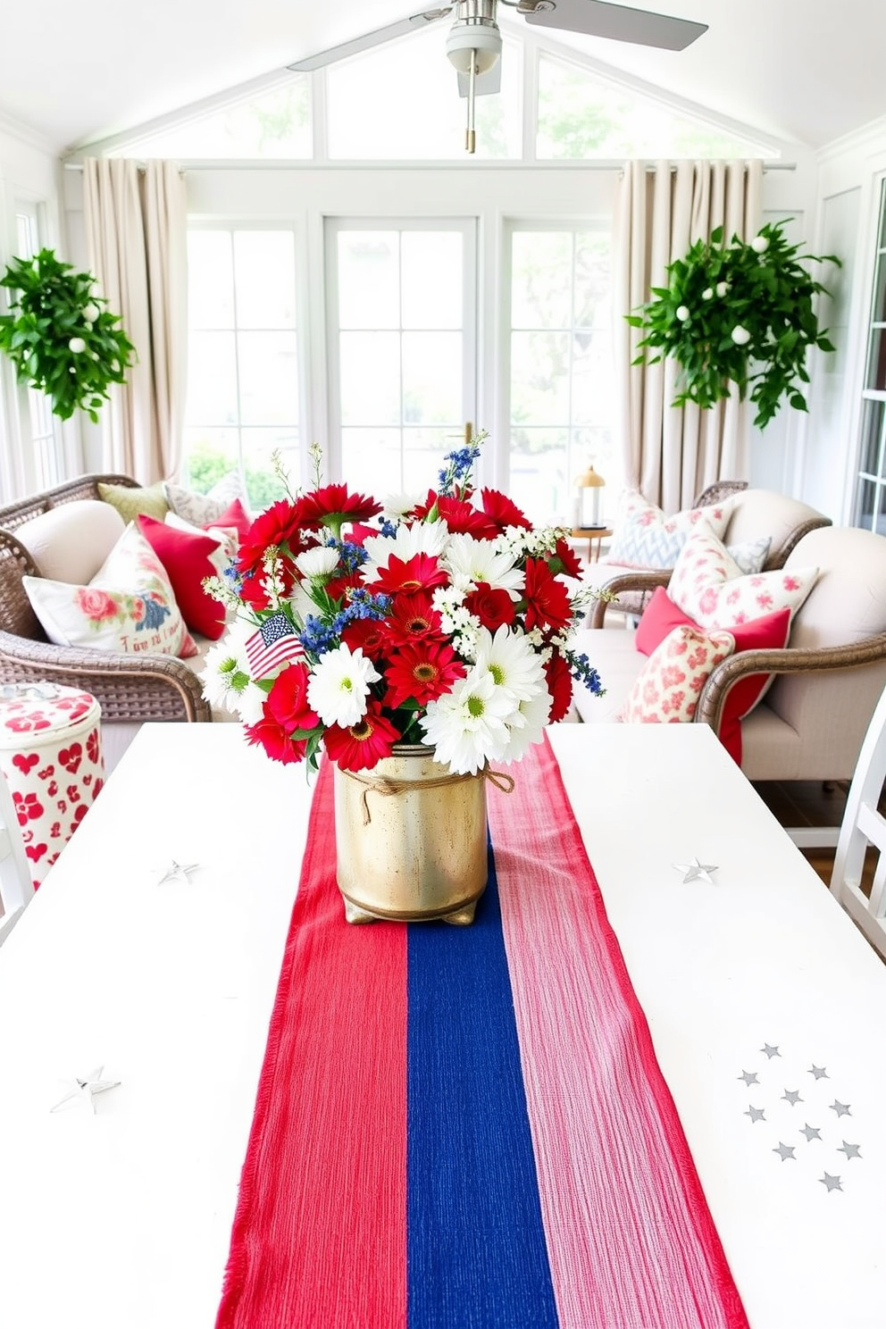 Memorial Day Sunroom Decorating Ideas 3