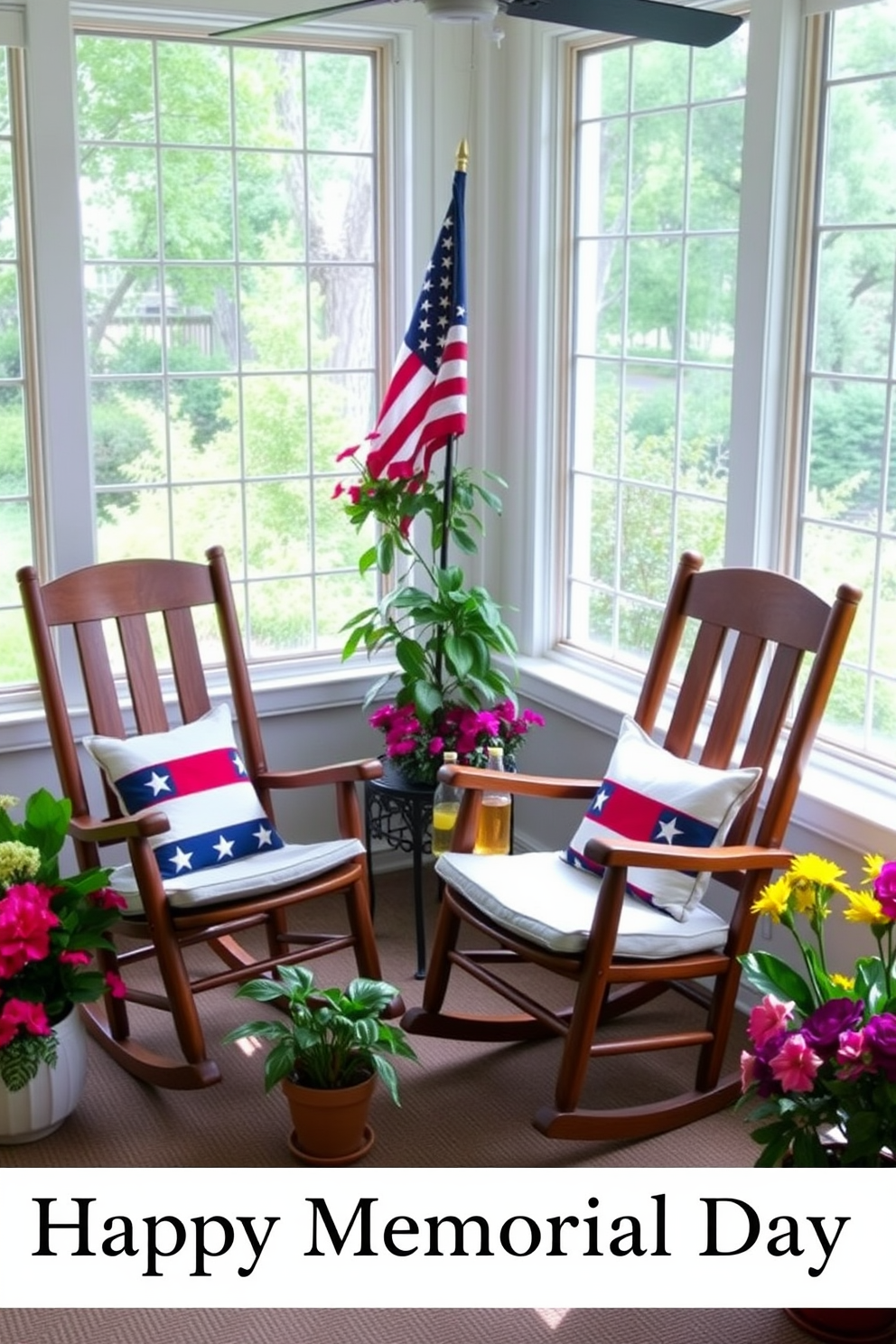 Memorial Day Sunroom Decorating Ideas 9