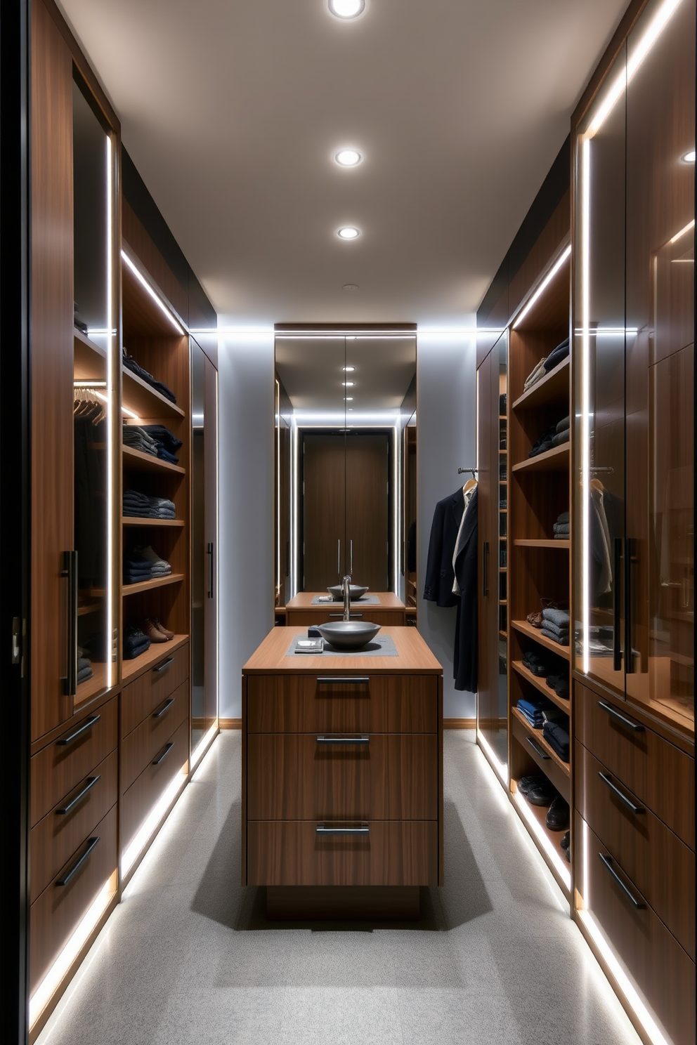 Mens Walk In Closet Design Ideas 10