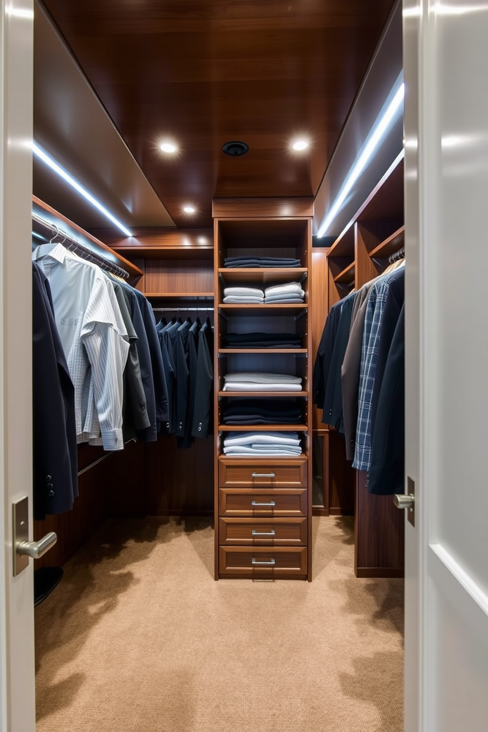 Mens Walk In Closet Design Ideas 13