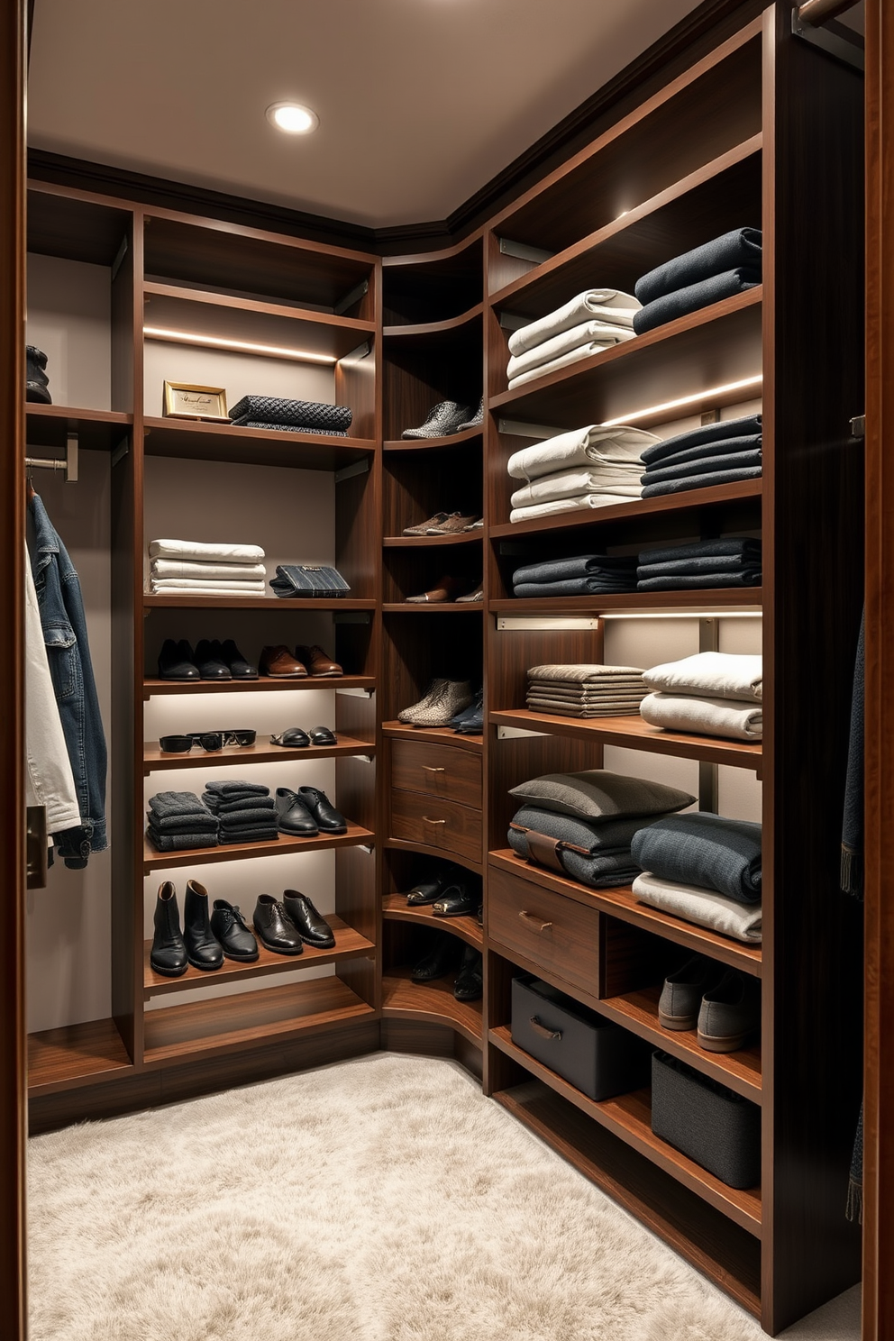 Mens Walk In Closet Design Ideas 14