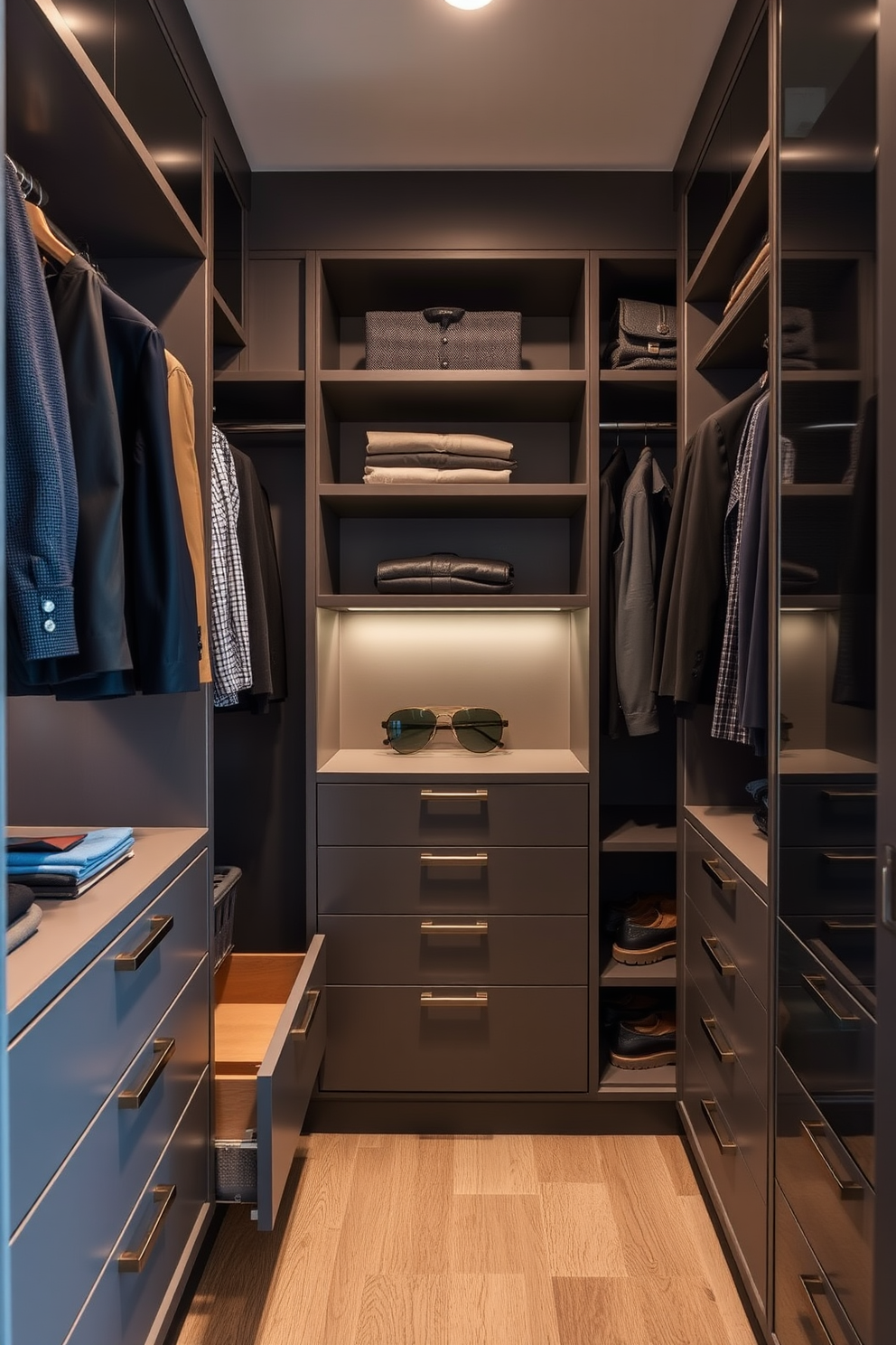 Mens Walk In Closet Design Ideas 15