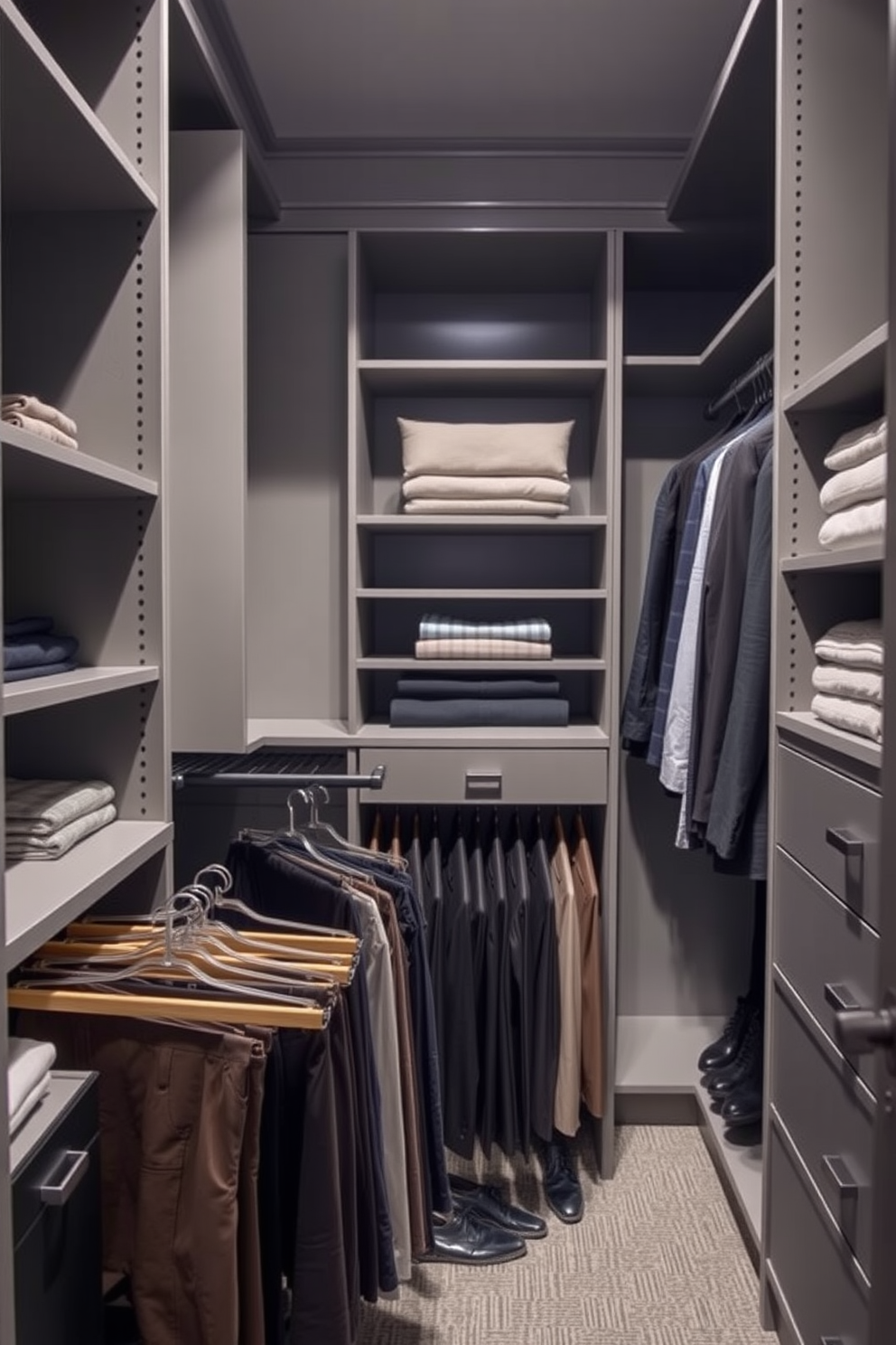 Mens Walk In Closet Design Ideas 25