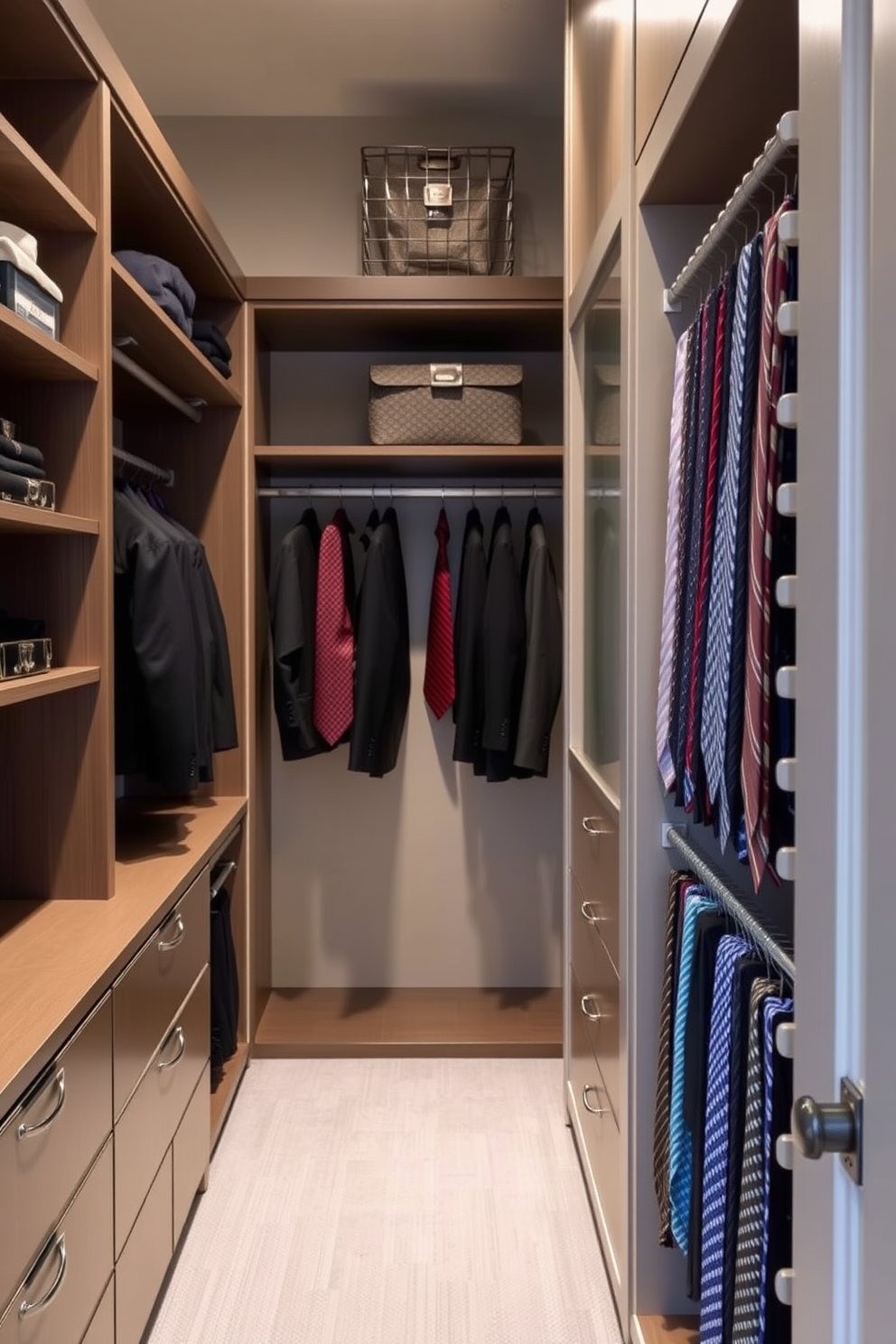 Mens Walk In Closet Design Ideas 3