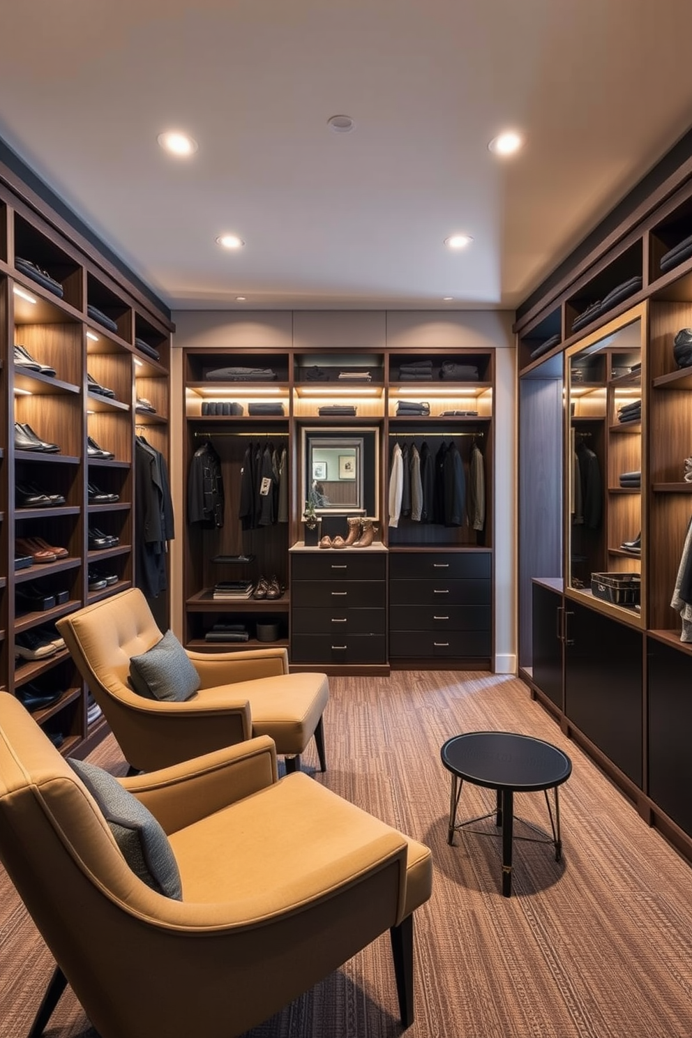 Mens Walk In Closet Design Ideas 4