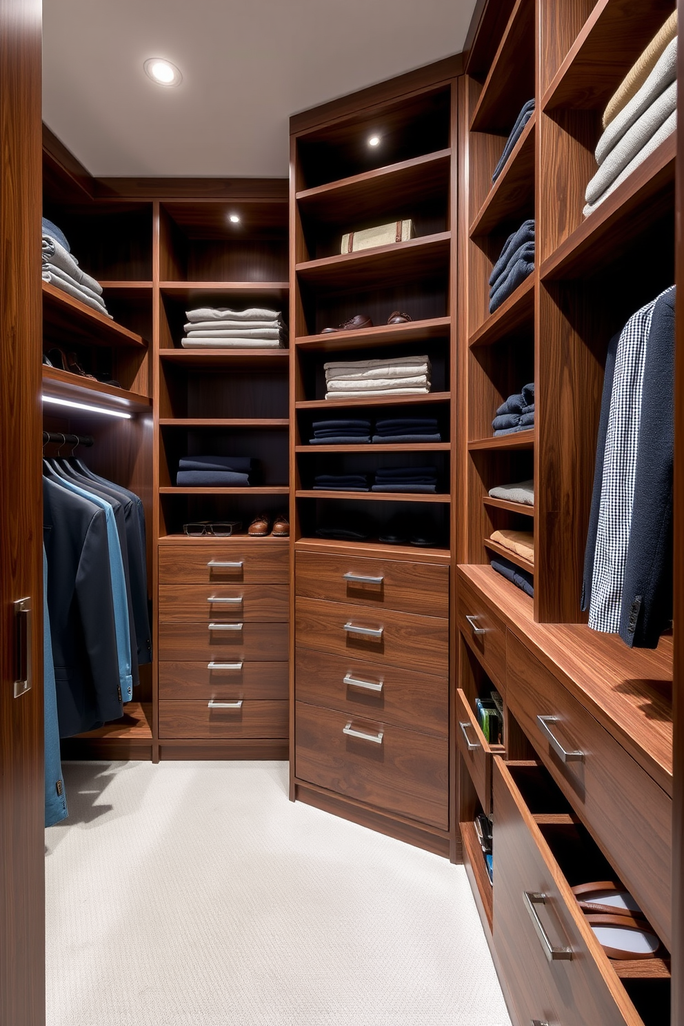 Mens Walk In Closet Design Ideas 5