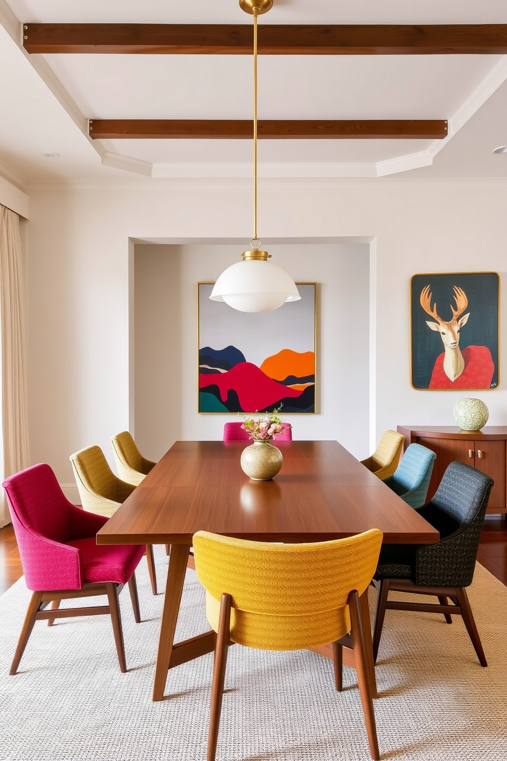 Mid Century Modern Dining Room Design Ideas 27