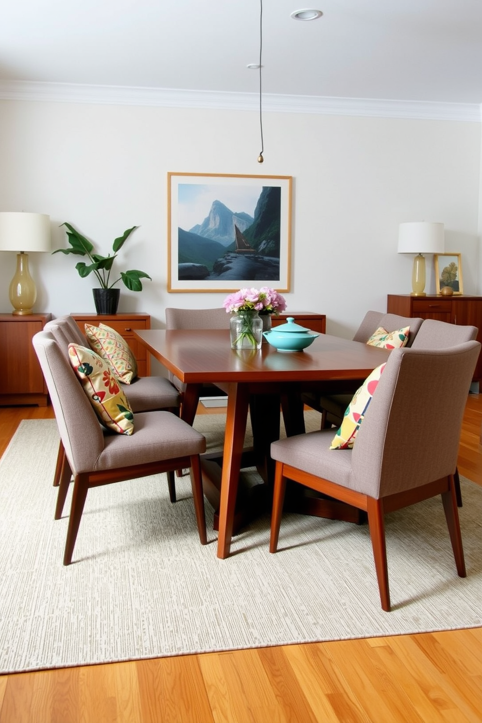 Mid Century Modern Dining Room Design Ideas 30