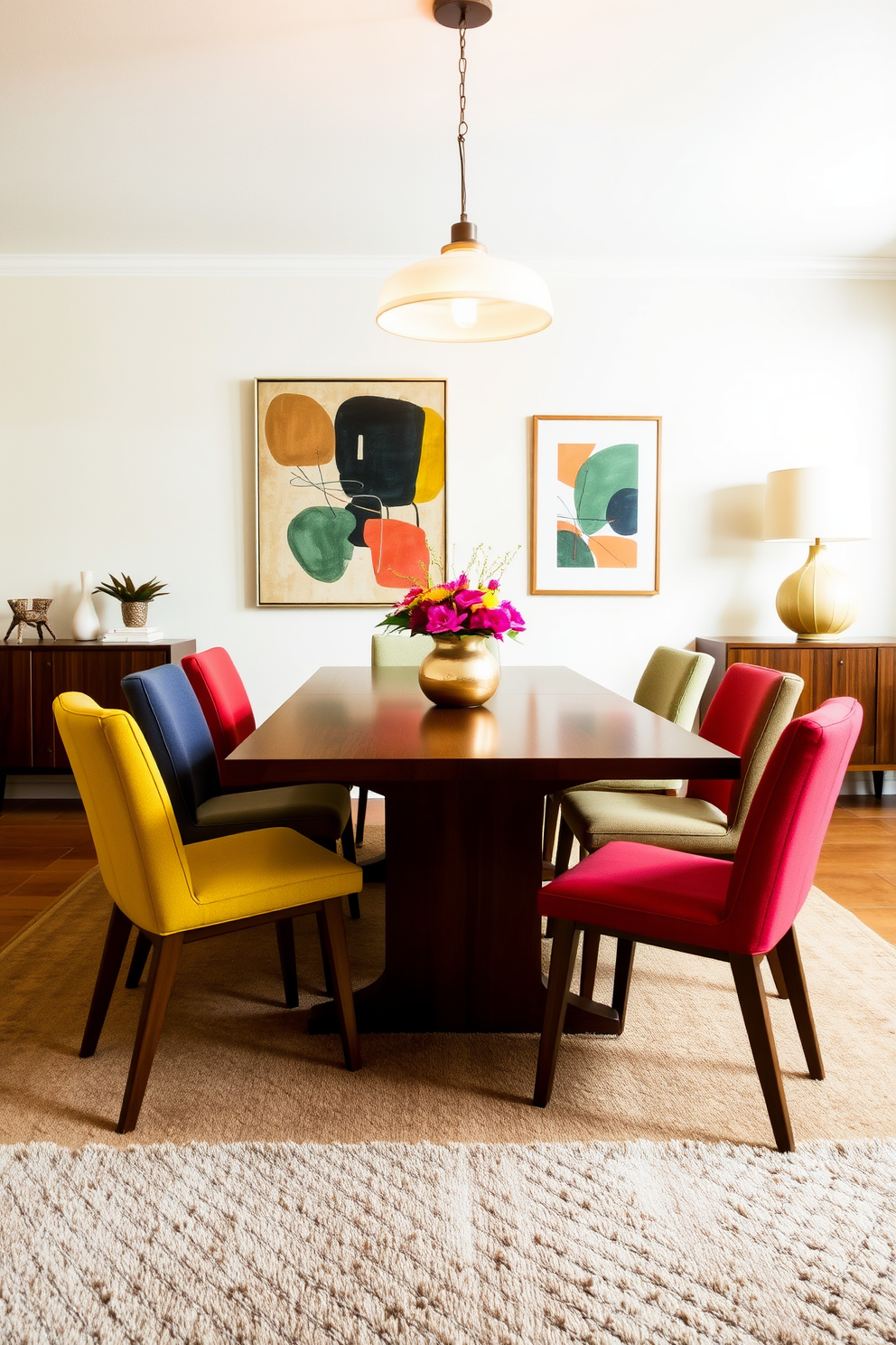 Mid Century Modern Dining Room Design Ideas 4