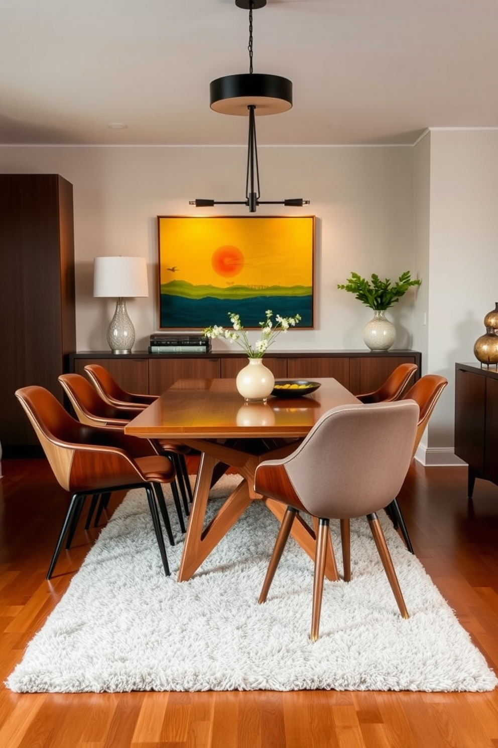 Mid Century Modern Dining Room Design Ideas 9