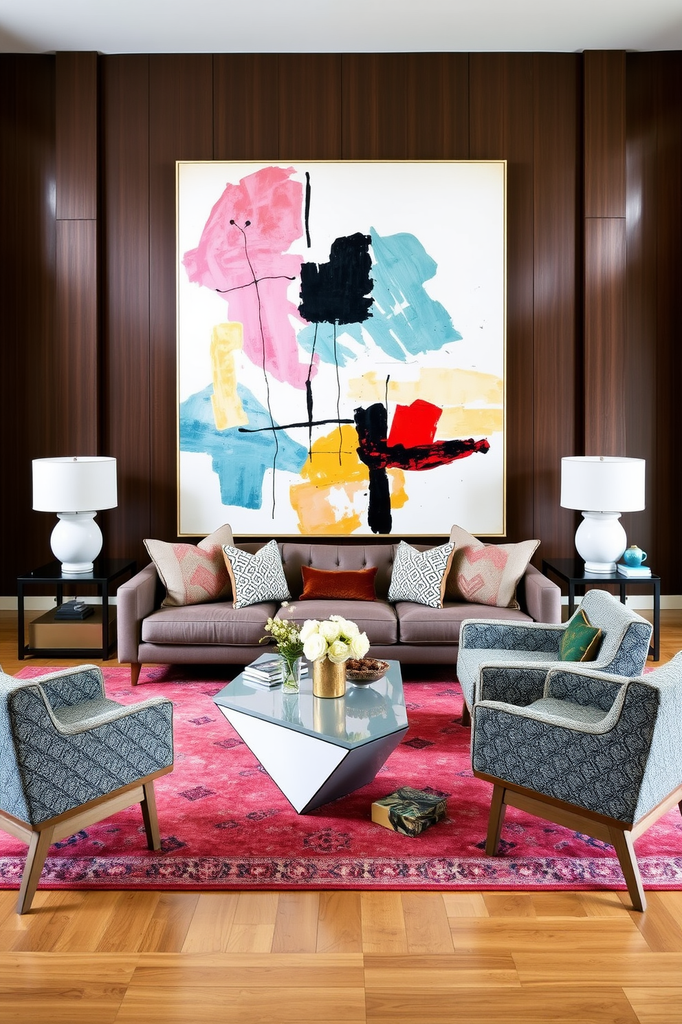 Mid Century Modern Family Room Design Ideas 7