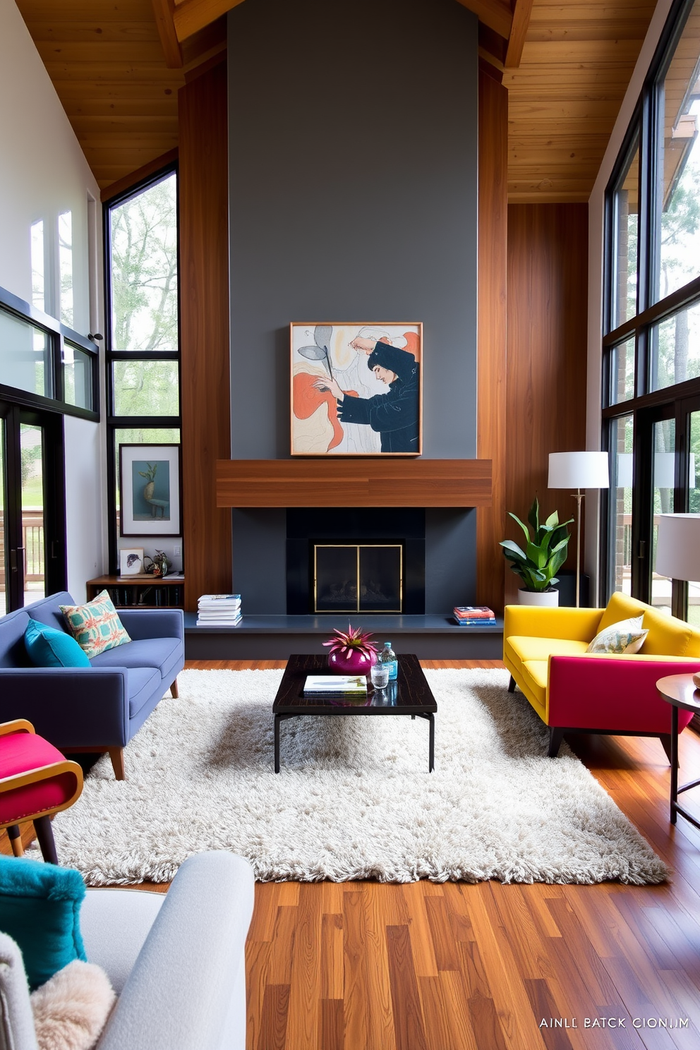 Mid Century Modern Living Room Design Ideas 22