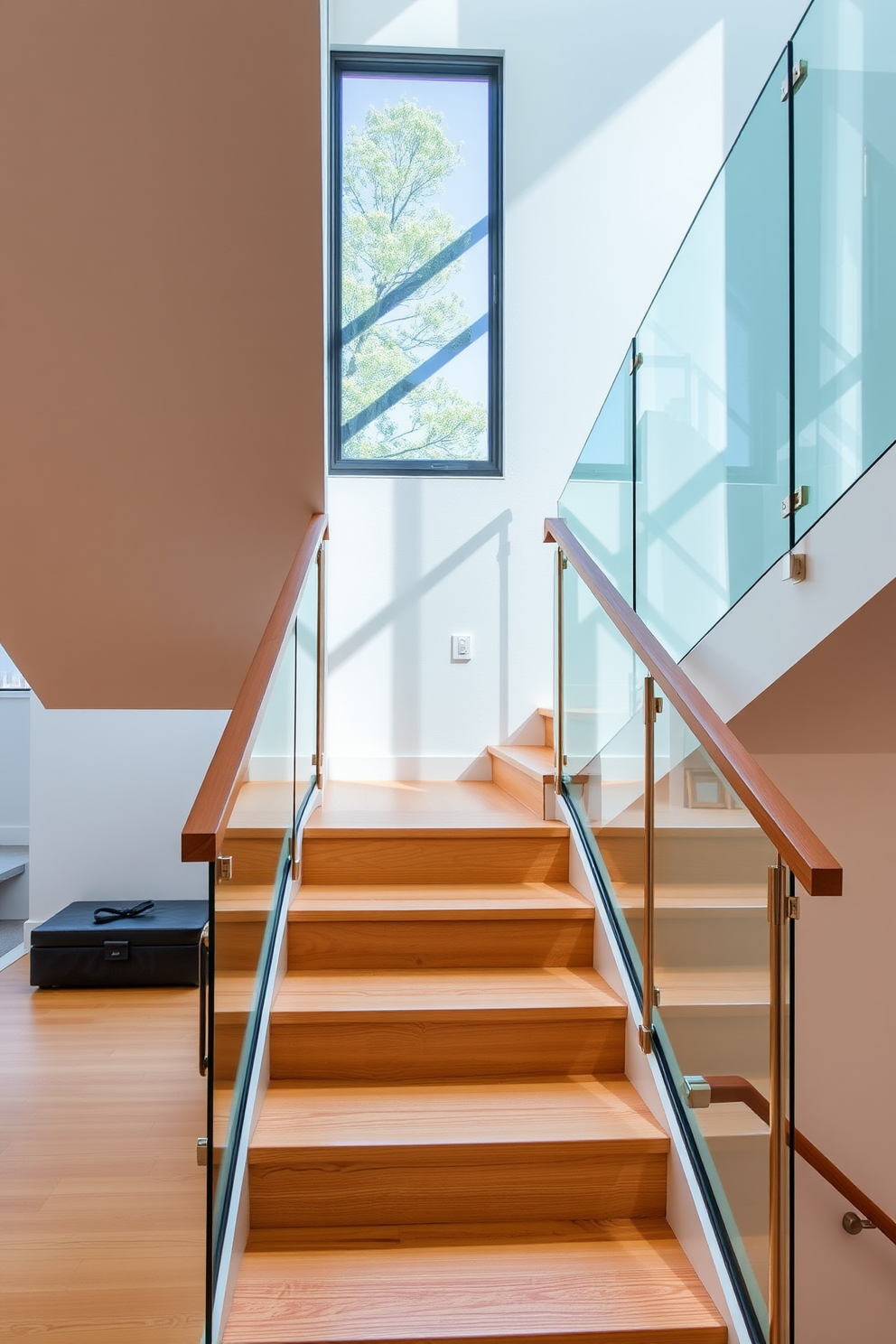 Mid Century Modern Staircase Design Ideas 23