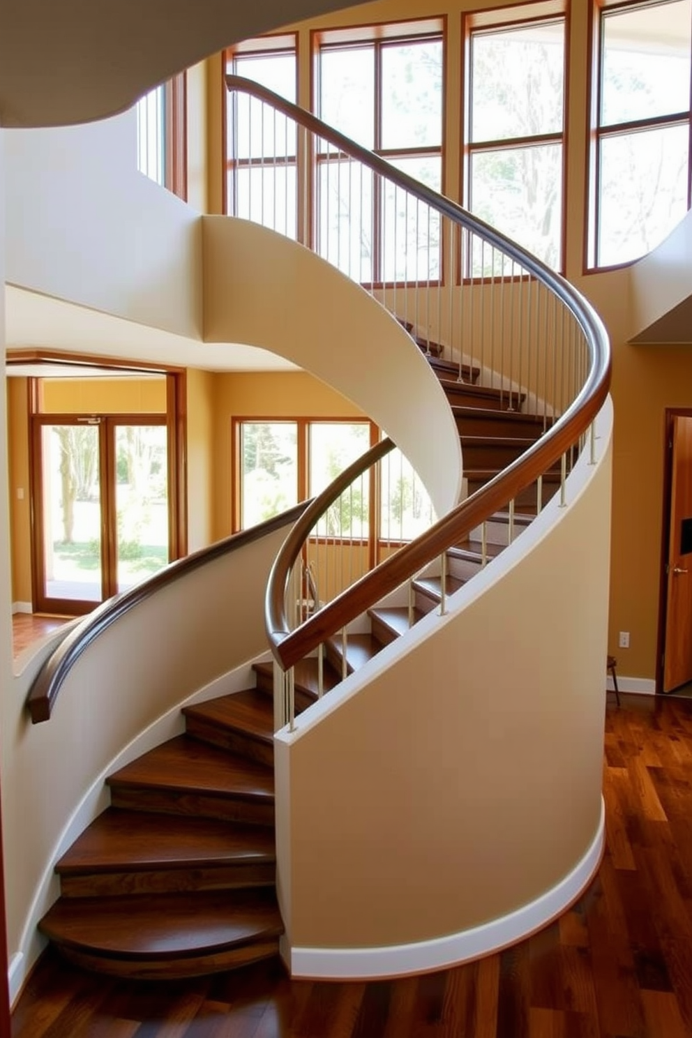 Mid Century Modern Staircase Design Ideas 4