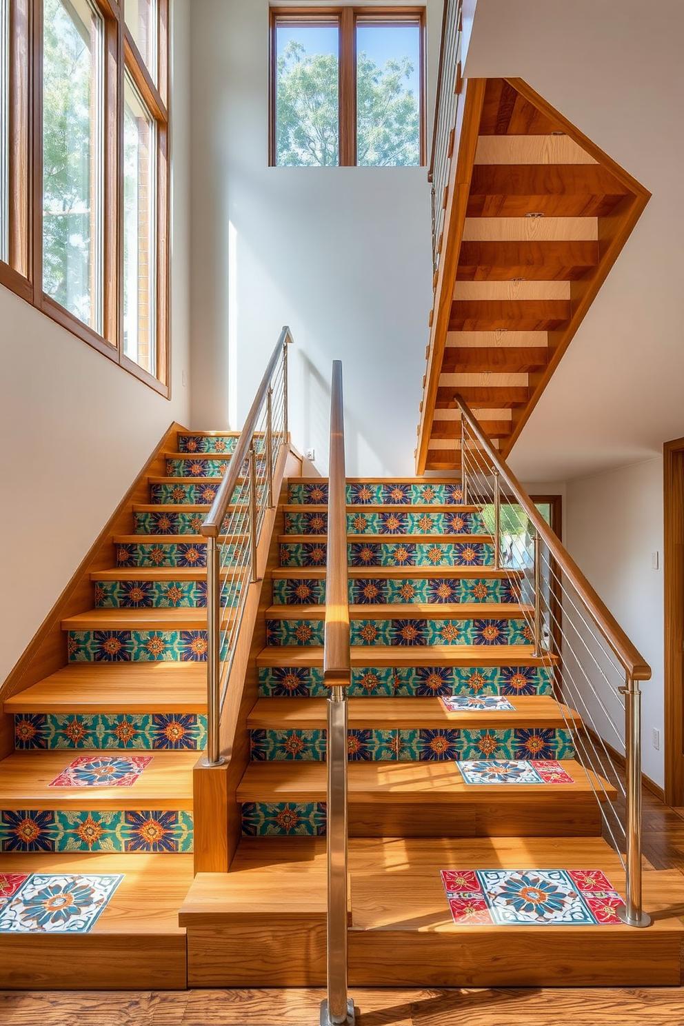 Mid Century Modern Staircase Design Ideas 9