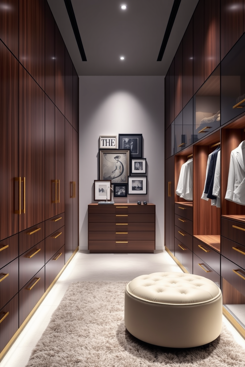 Mid Century Modern Walk In Closet Design Ideas 18