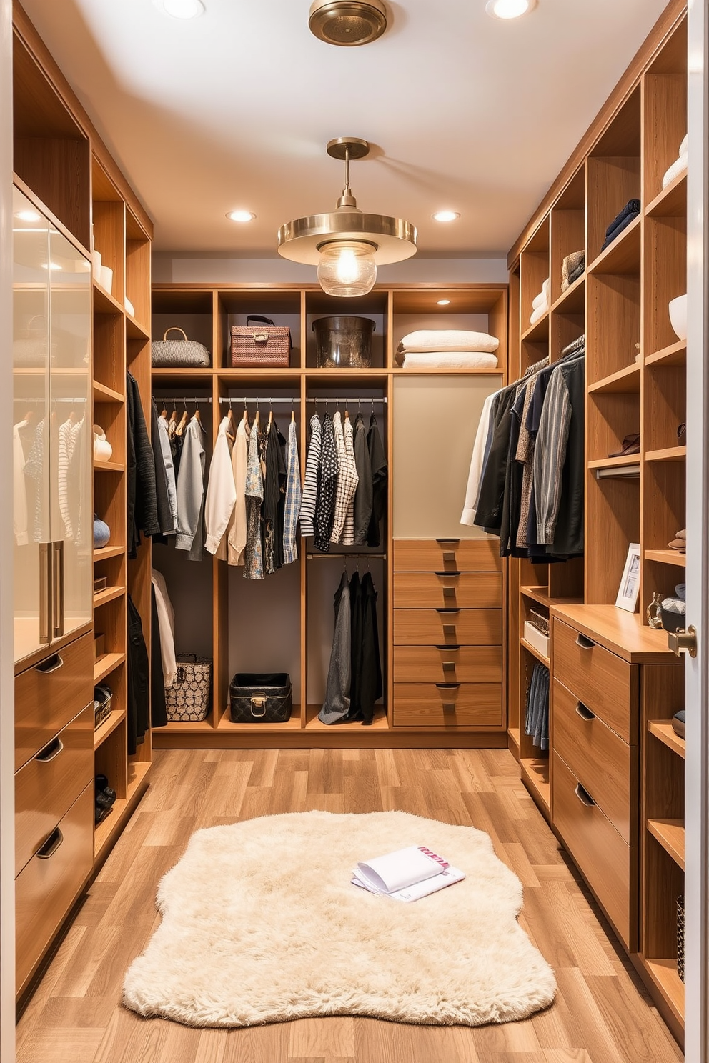 Mid Century Modern Walk In Closet Design Ideas 24