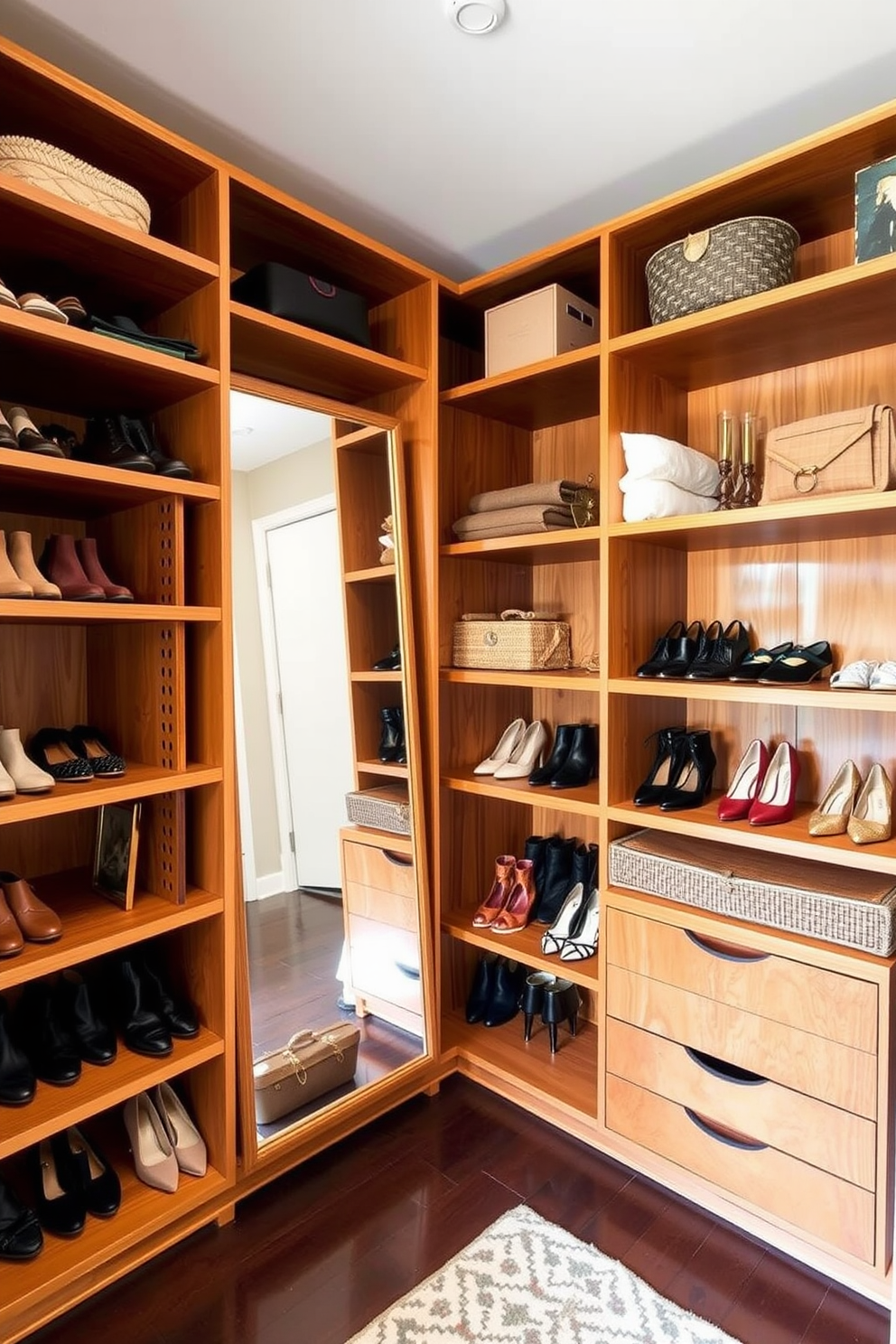 Mid Century Modern Walk In Closet Design Ideas 4