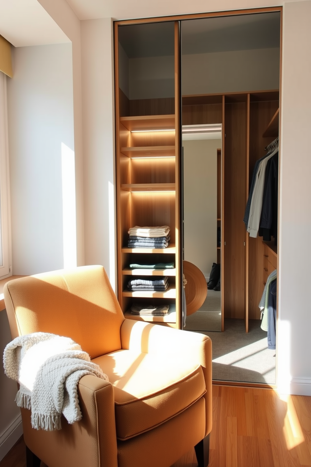 Mid Century Modern Walk In Closet Design Ideas 7