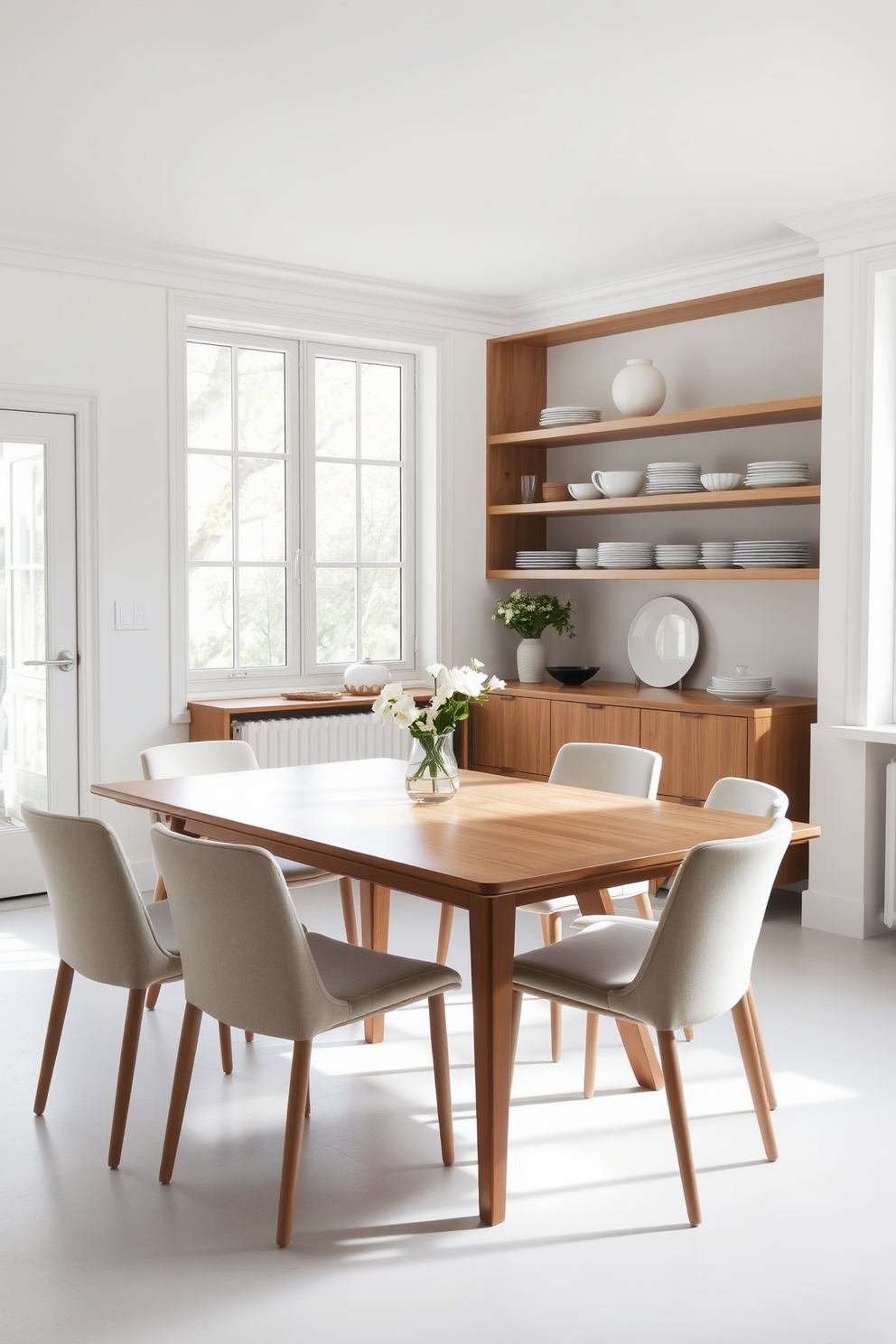 Minimalist Dining Room Design Ideas 10