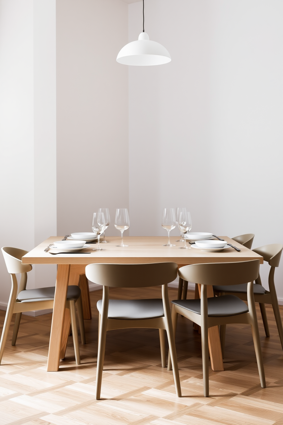 Minimalist Dining Room Design Ideas 14