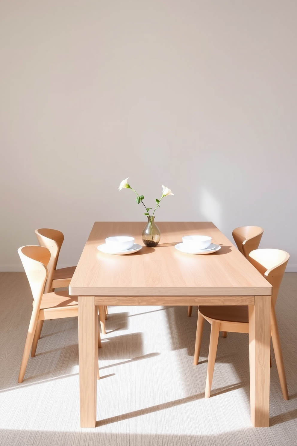 Minimalist Dining Room Design Ideas 22