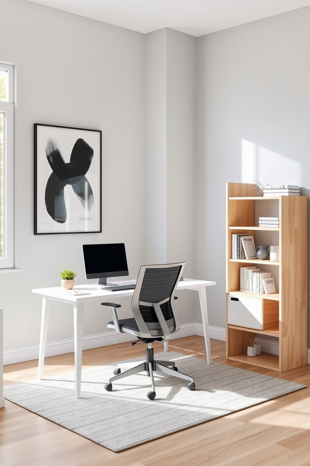 Minimalist Home Office Design Ideas 23