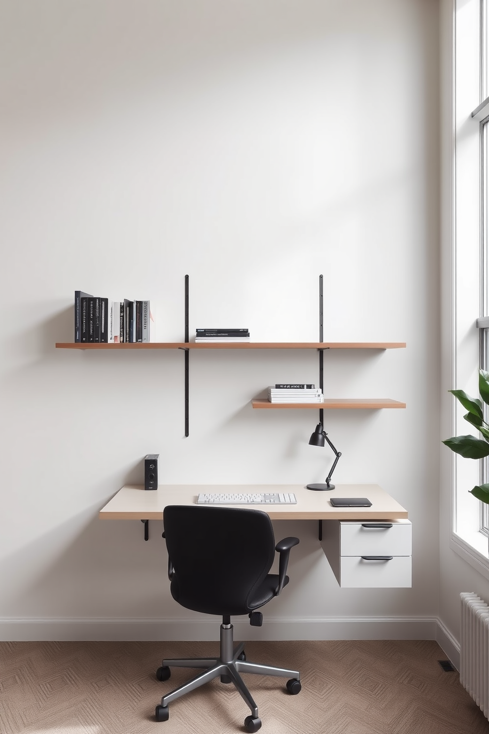 Minimalist Home Office Design Ideas 4