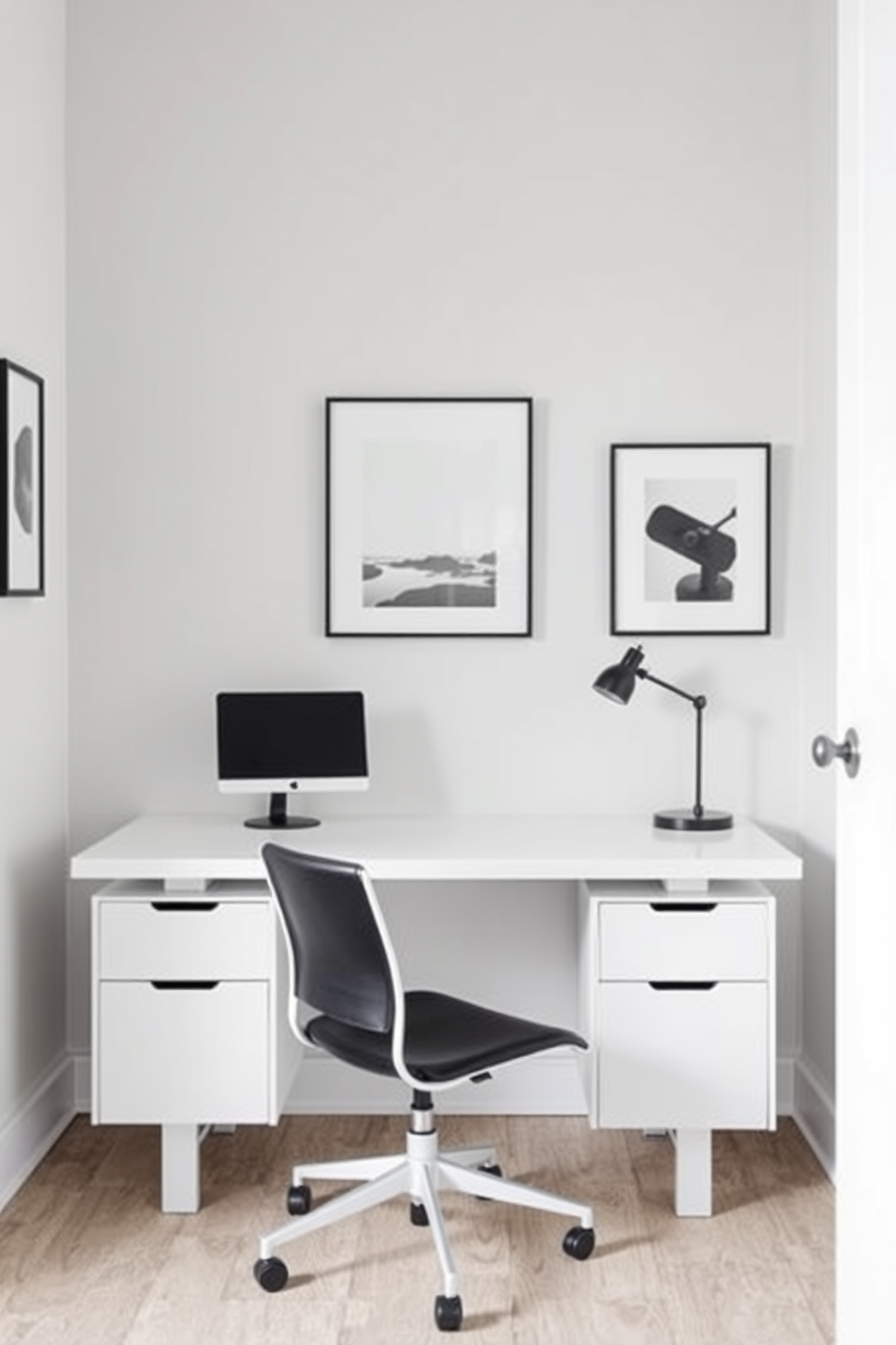 Minimalist Home Office Design Ideas 9