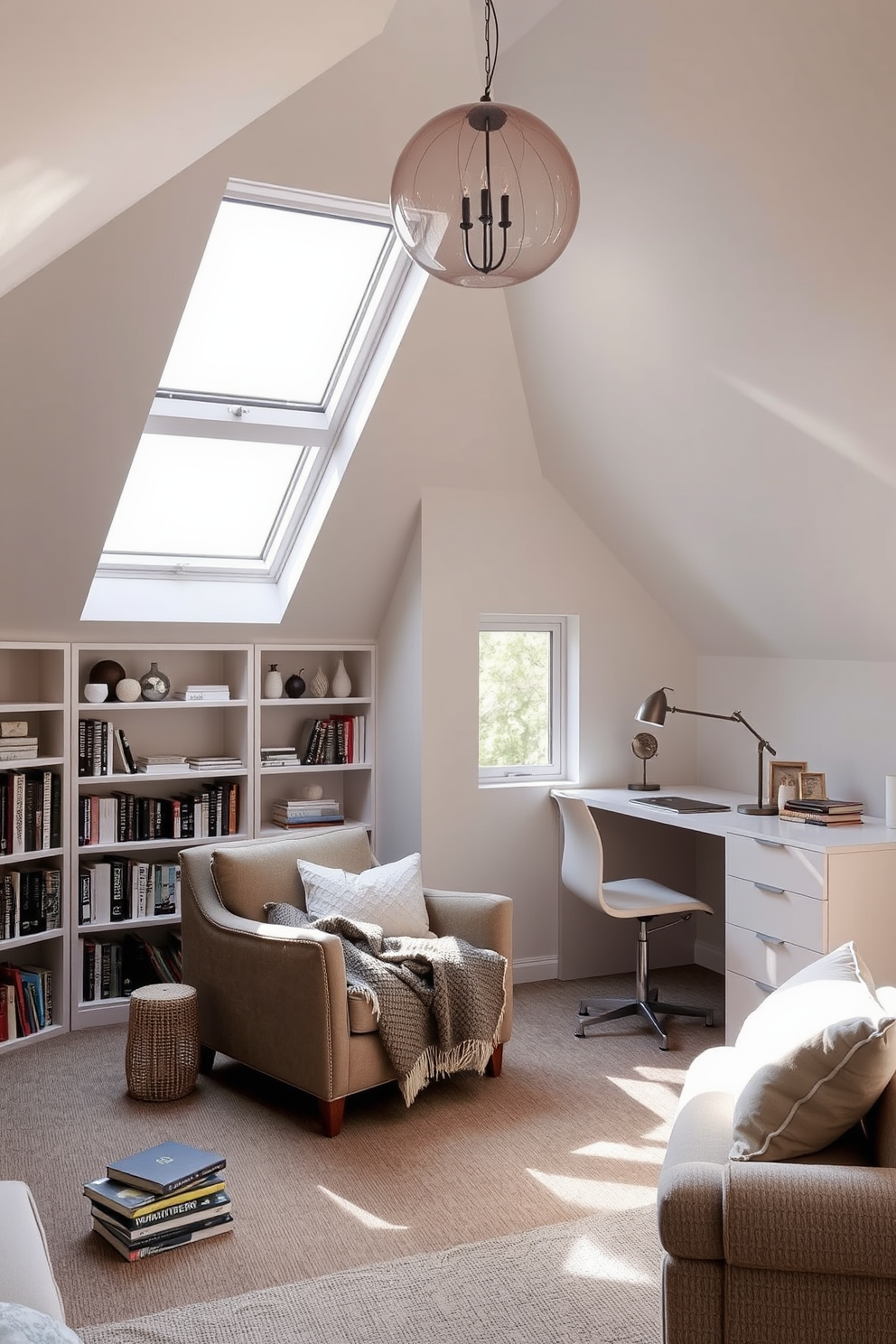 Modern Attic Design Ideas 1