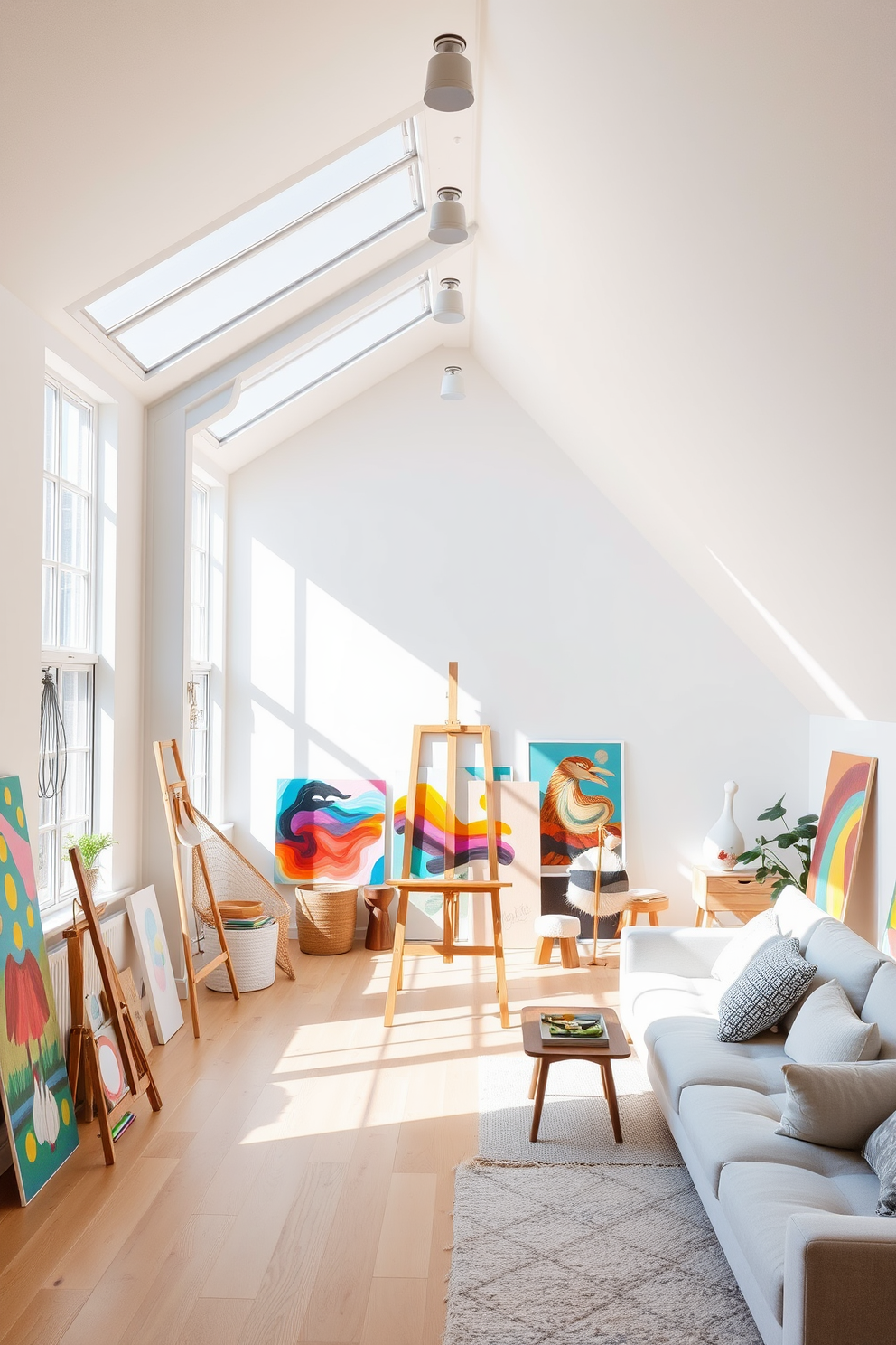 Modern Attic Design Ideas 13