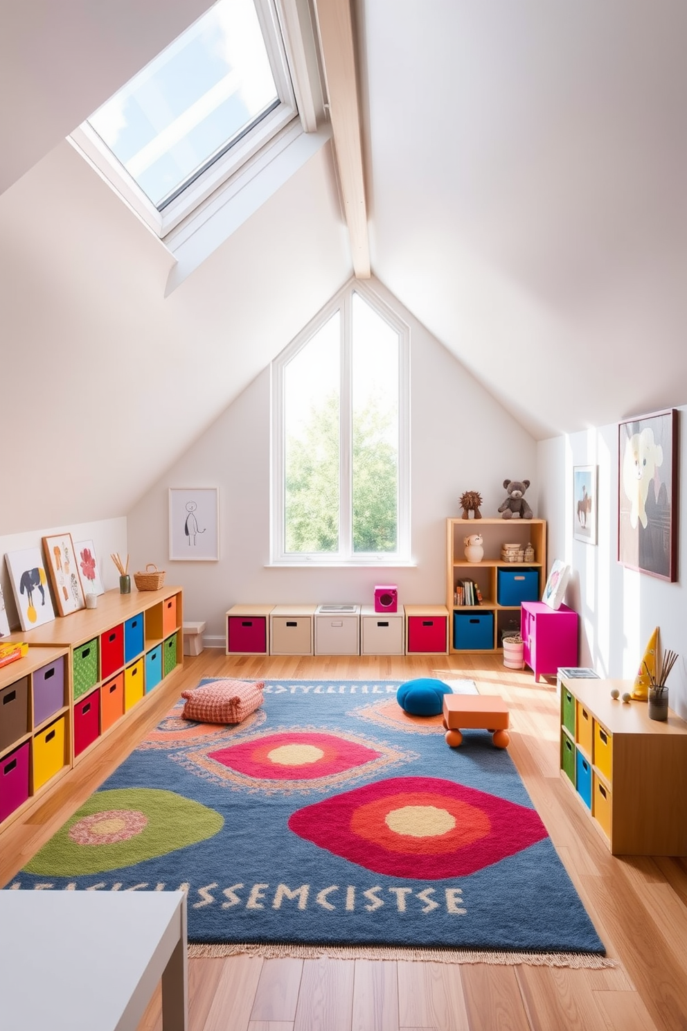 Modern Attic Design Ideas 4