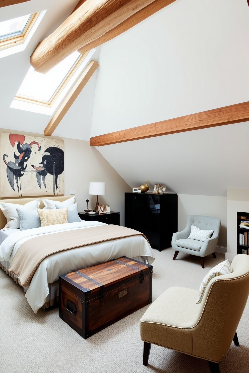 Modern Attic Design Ideas 7