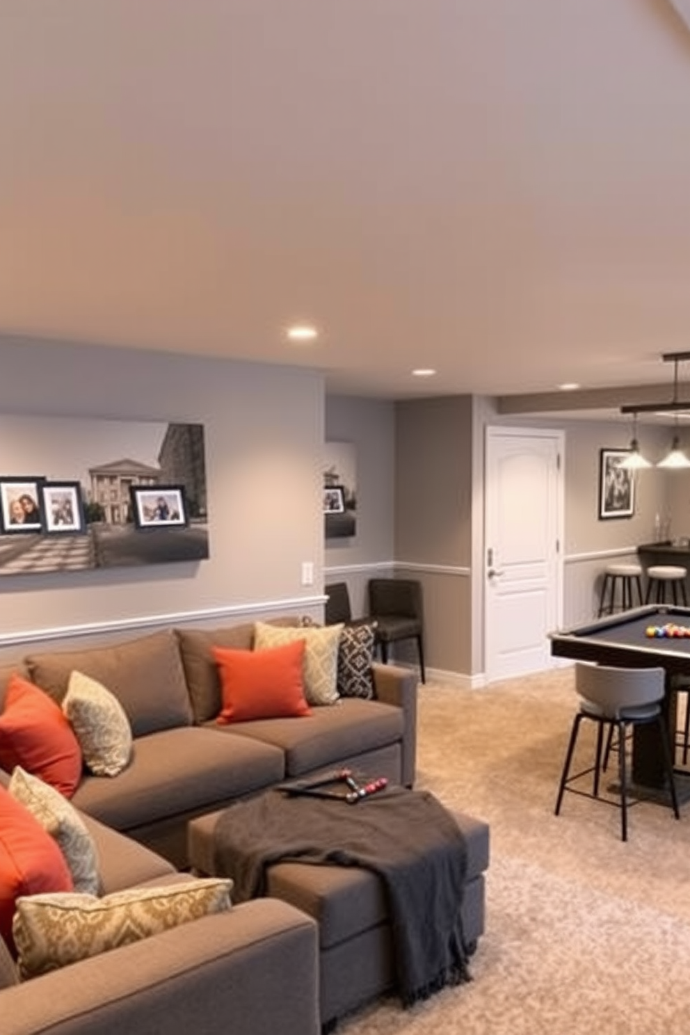 Modern Basement Design Ideas 30