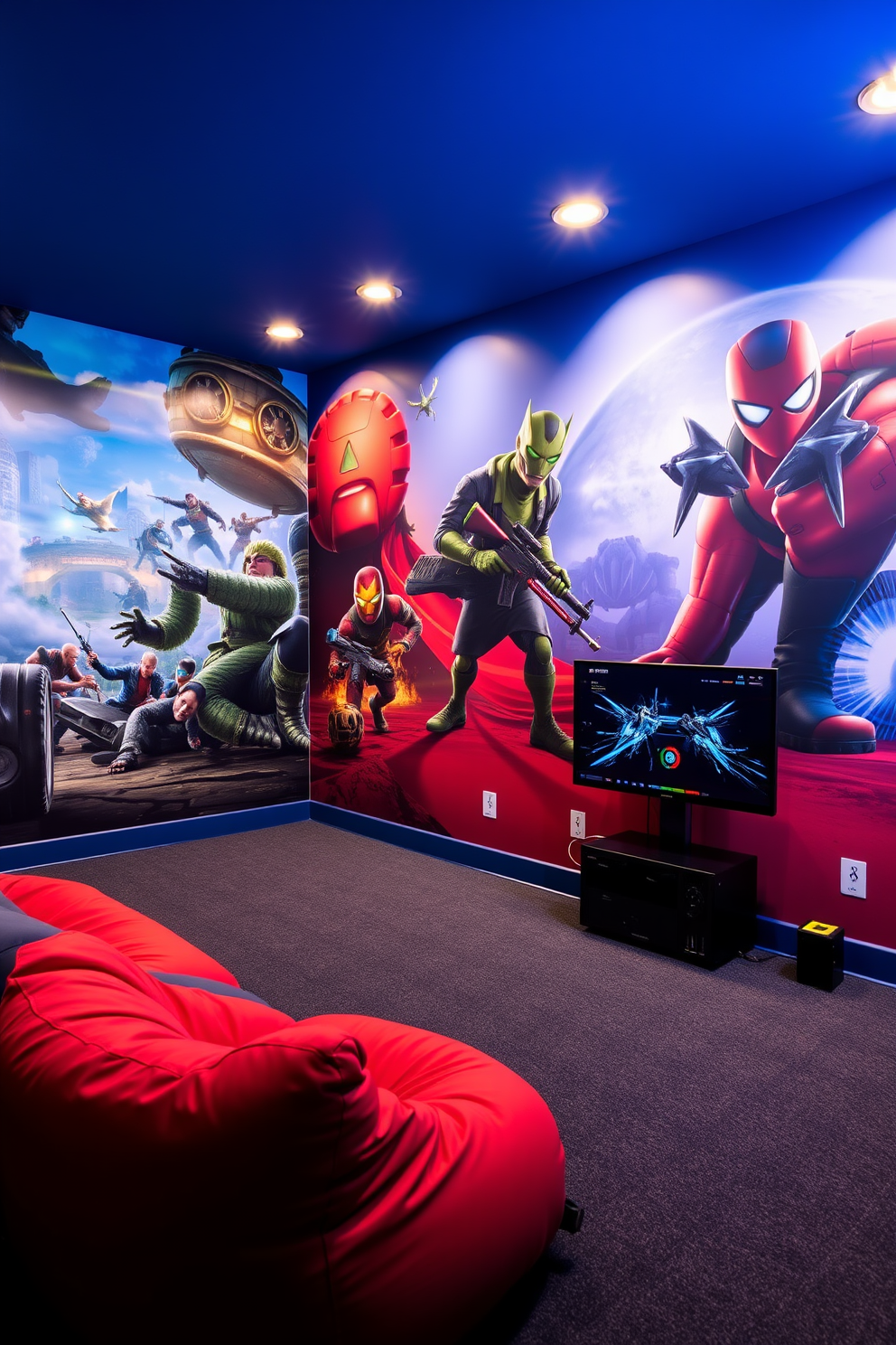 Modern Game Room Design Ideas 13