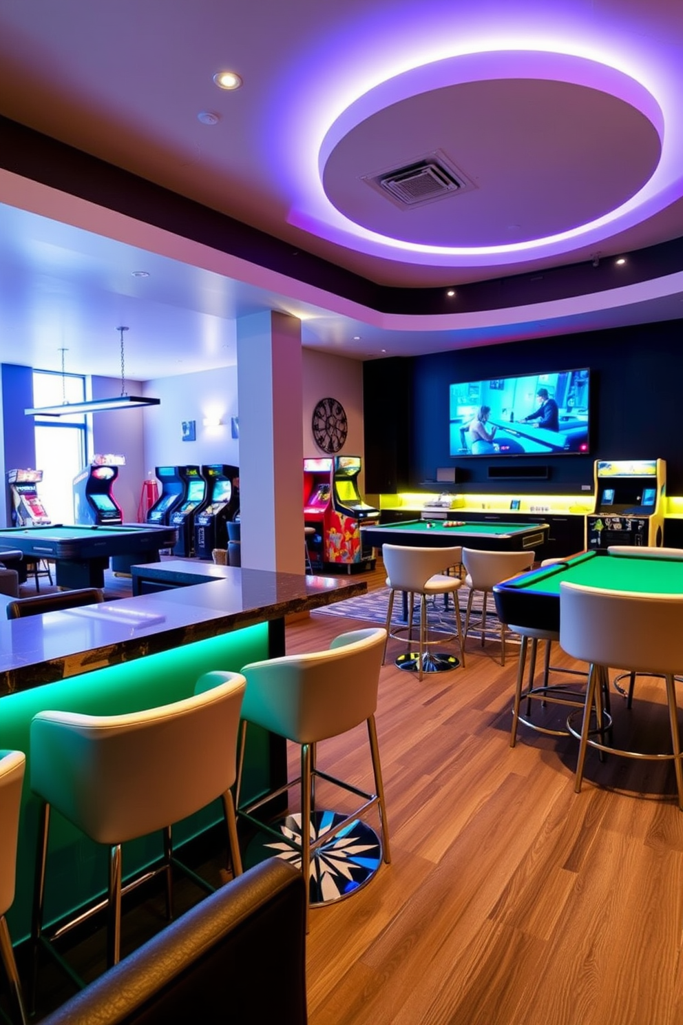 Modern Game Room Design Ideas 14