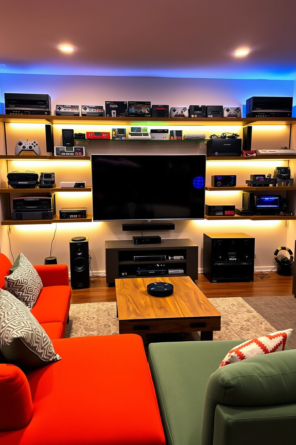 Modern Game Room Design Ideas 19