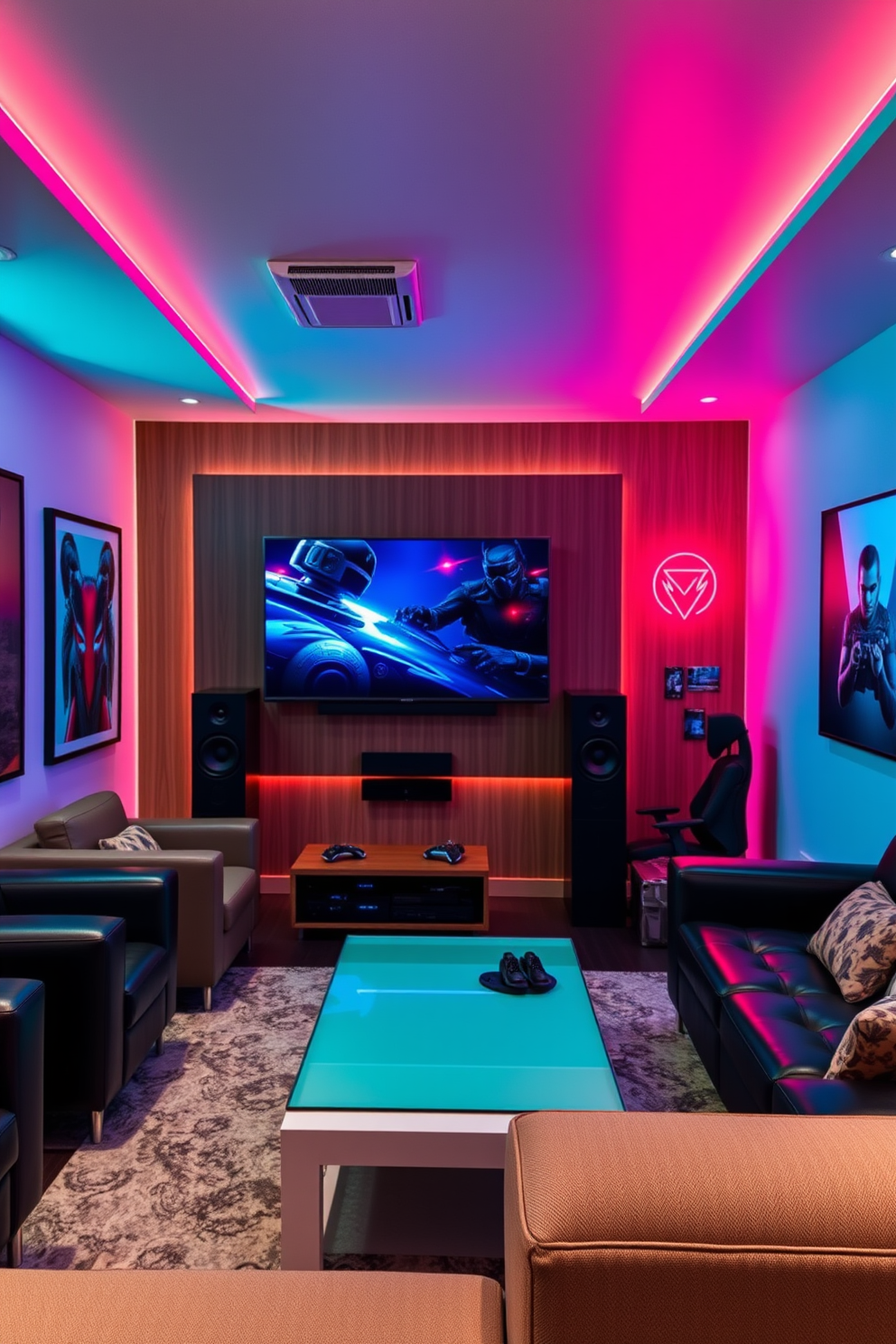 Modern Game Room Design Ideas 27