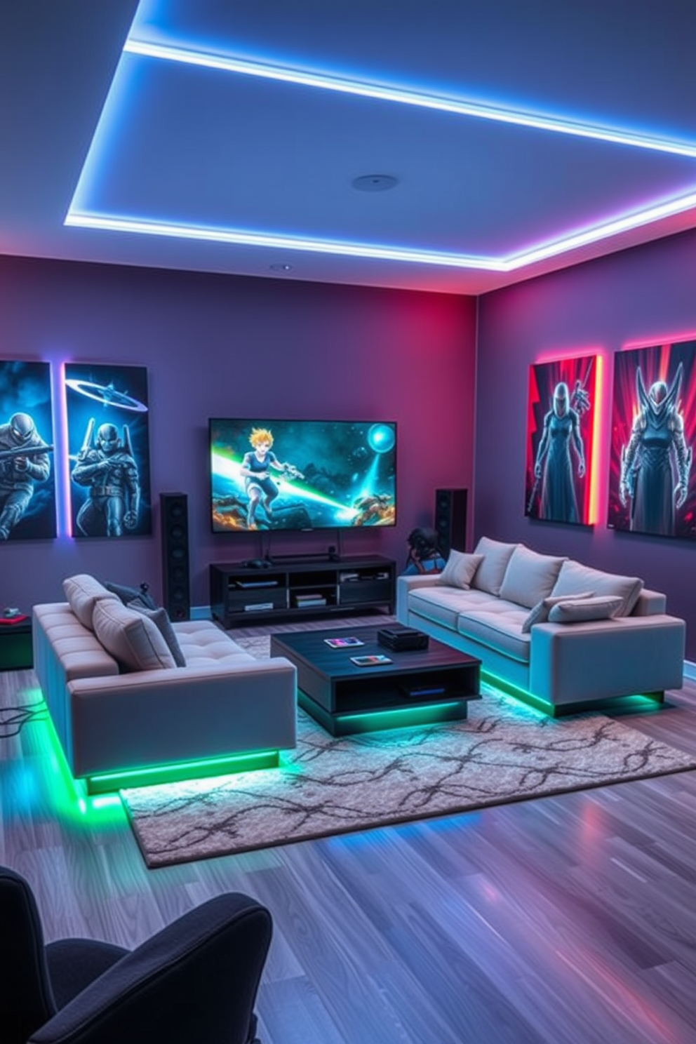 Modern Game Room Design Ideas 28