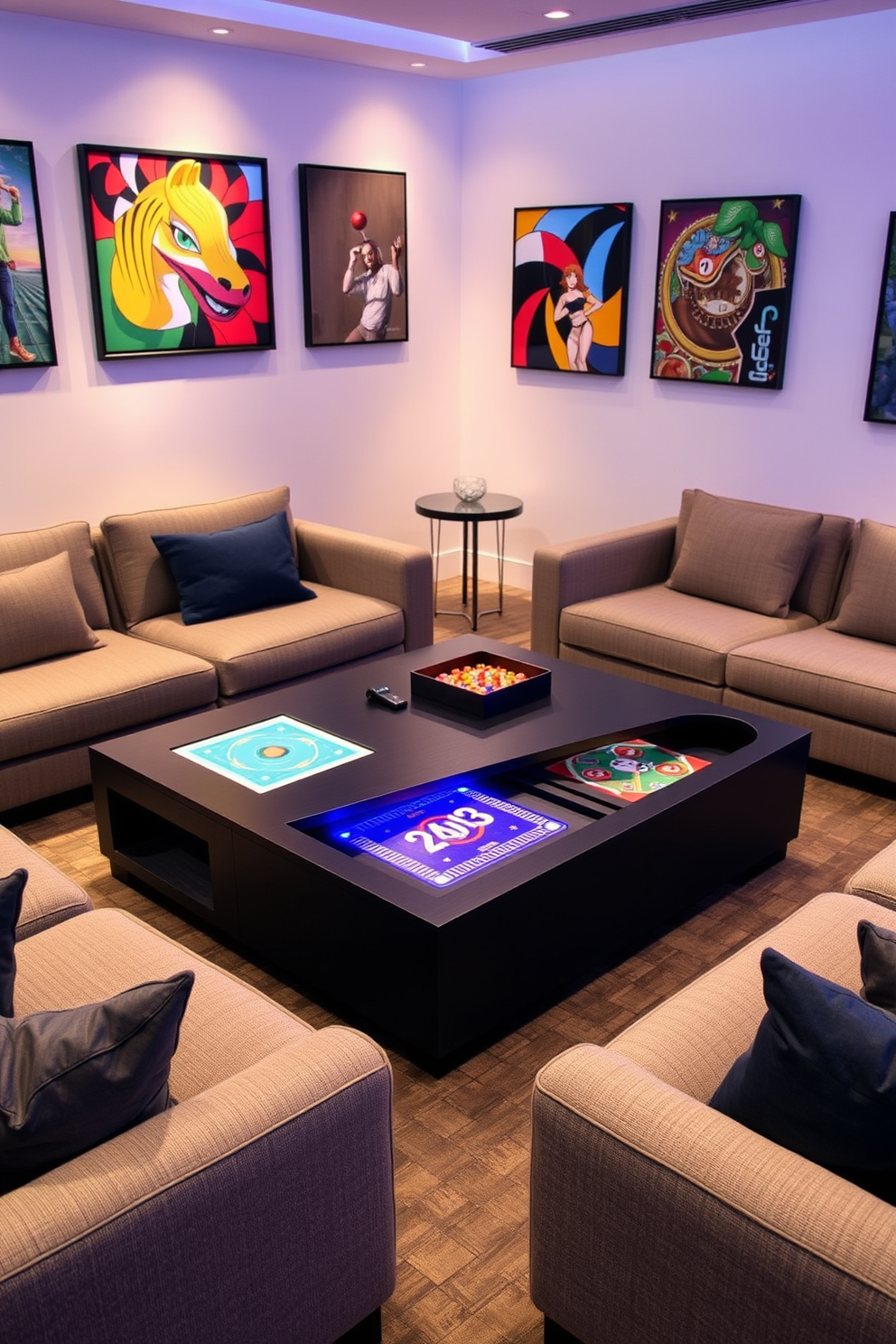 Modern Game Room Design Ideas 30