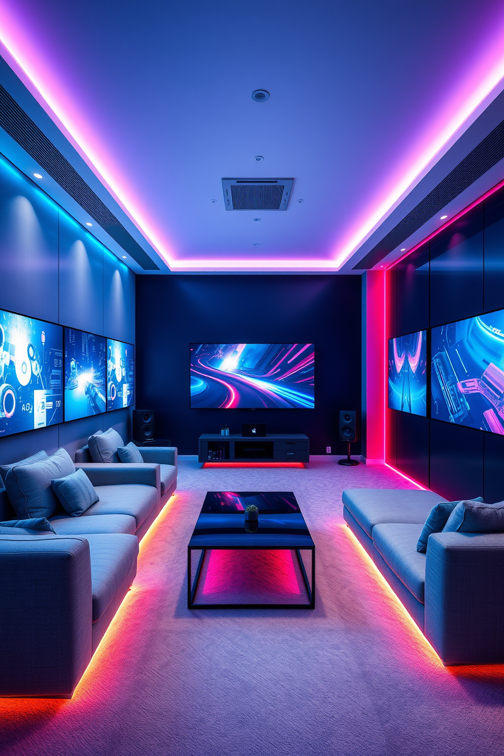 Modern Game Room Design Ideas 4