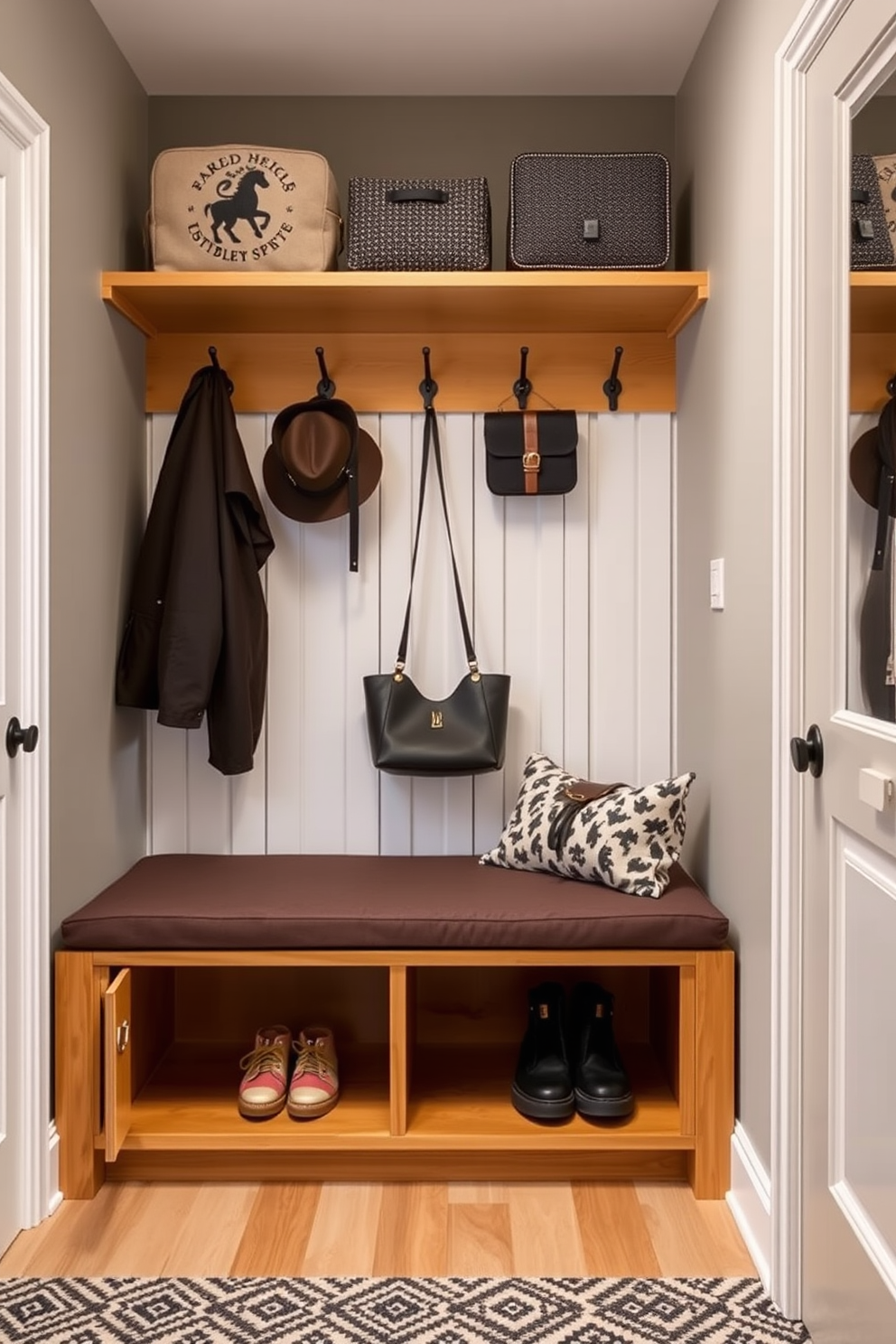 Modern Mudroom Design Ideas 1