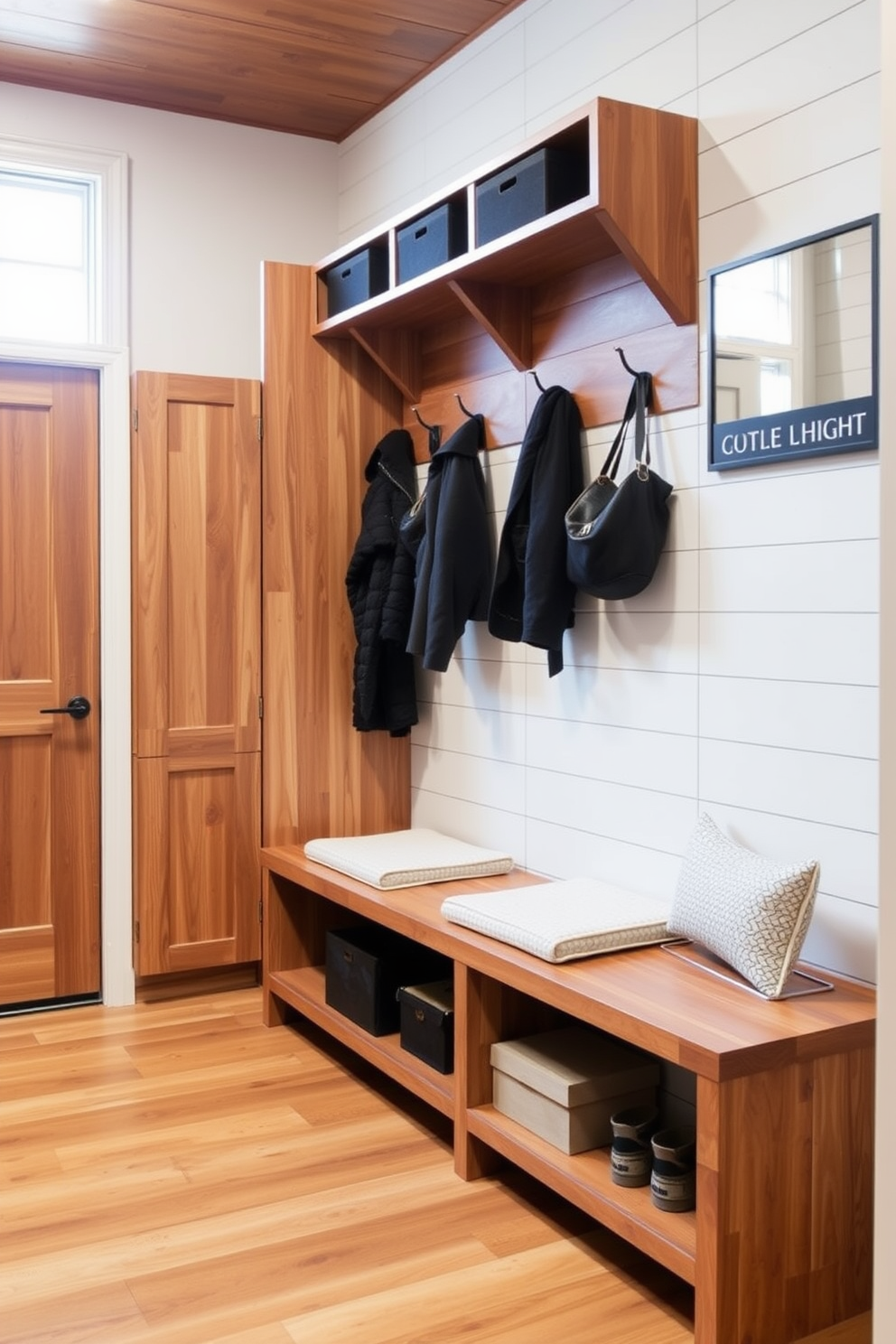 Modern Mudroom Design Ideas 10