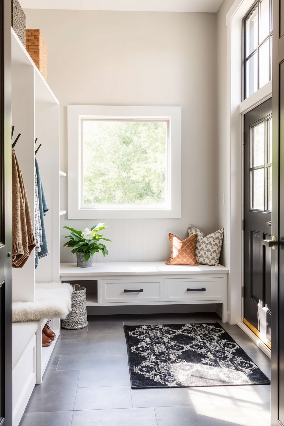 Modern Mudroom Design Ideas 12