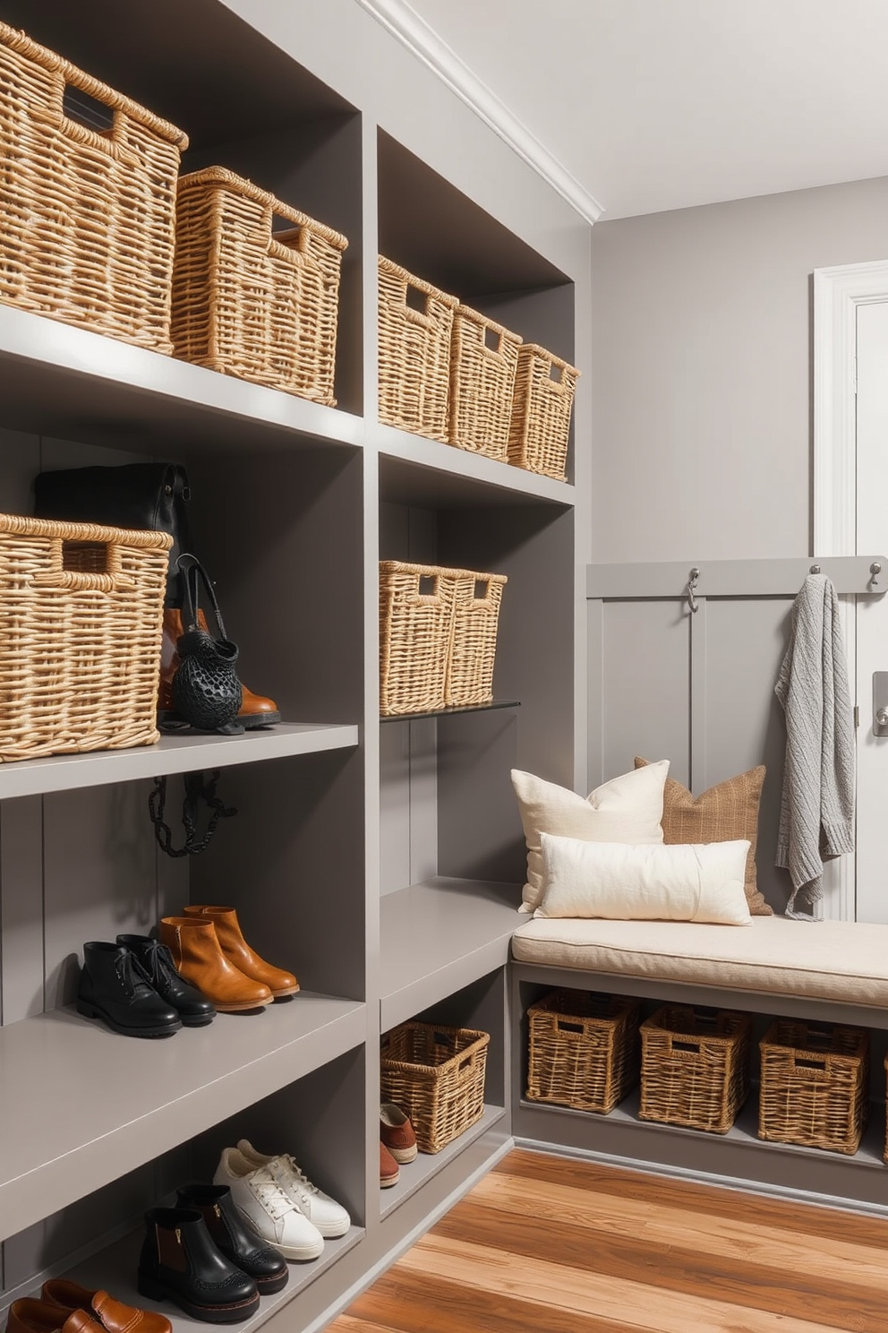 Modern Mudroom Design Ideas 17